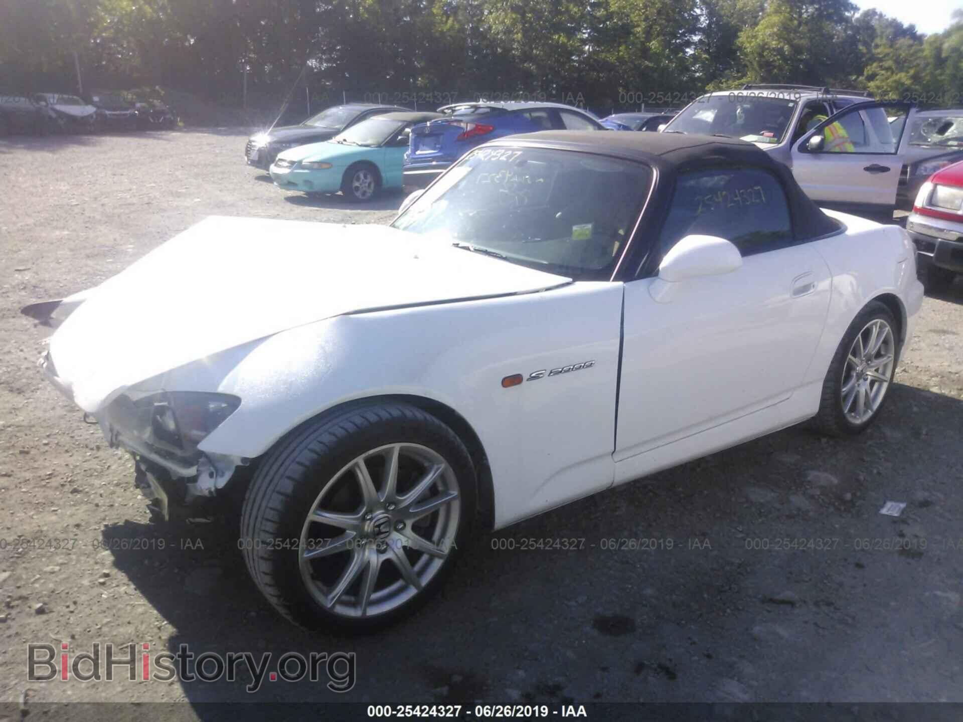 2004 HONDA S2000 - VIN: JHMAP21434S000158 - Фото 2