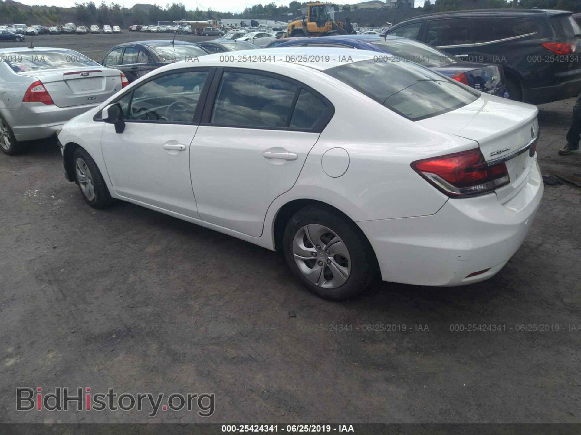 2013 HONDA CIVIC - VIN: 2HGFB2F57DH600357 - Фото 3
