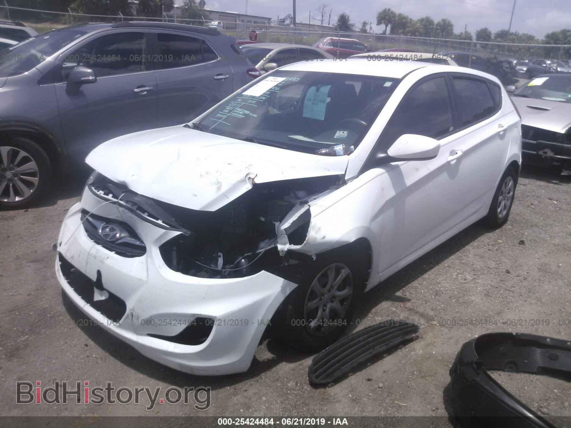 2014 HYUNDAI ACCENT - VIN: KMHCT5AE7EU168774 - Фото 2