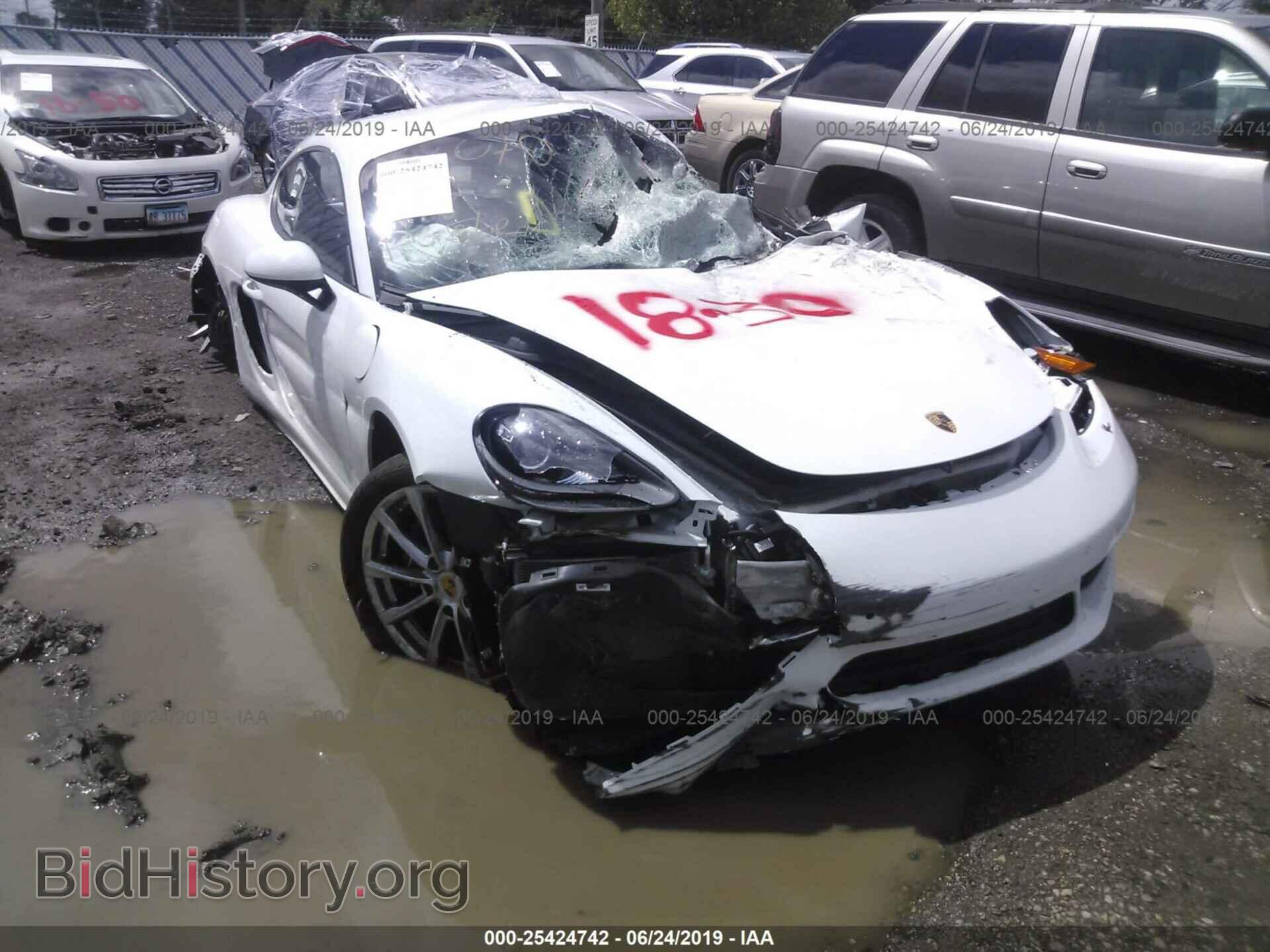 Фотография WP0AA2A82JK261427 - PORSCHE CAYMAN 2018