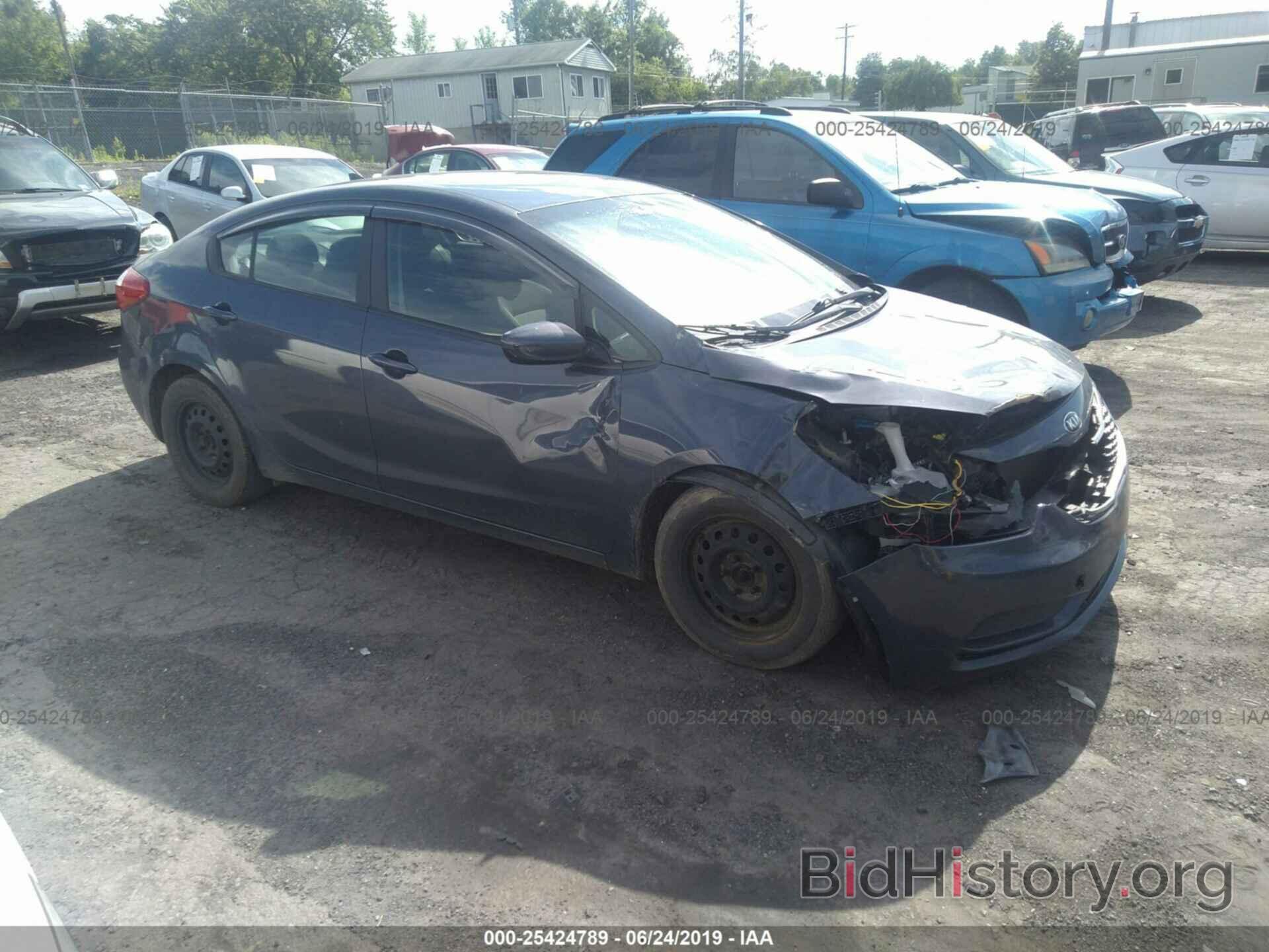 Photo KNAFK4A61G5543141 - KIA FORTE 2016