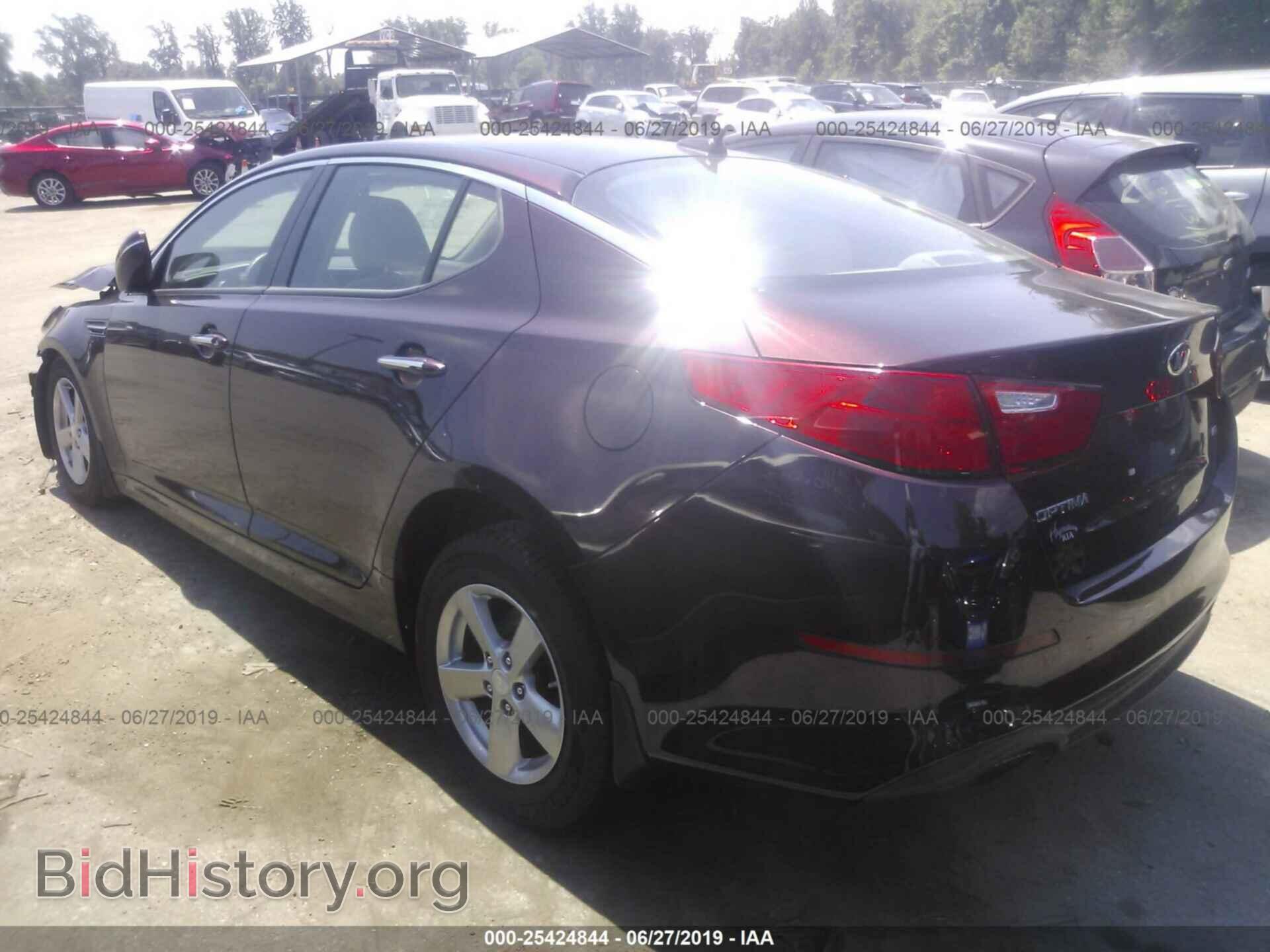 2014 KIA OPTIMA - VIN: 5XXGM4A75EG297780 - Фото 3