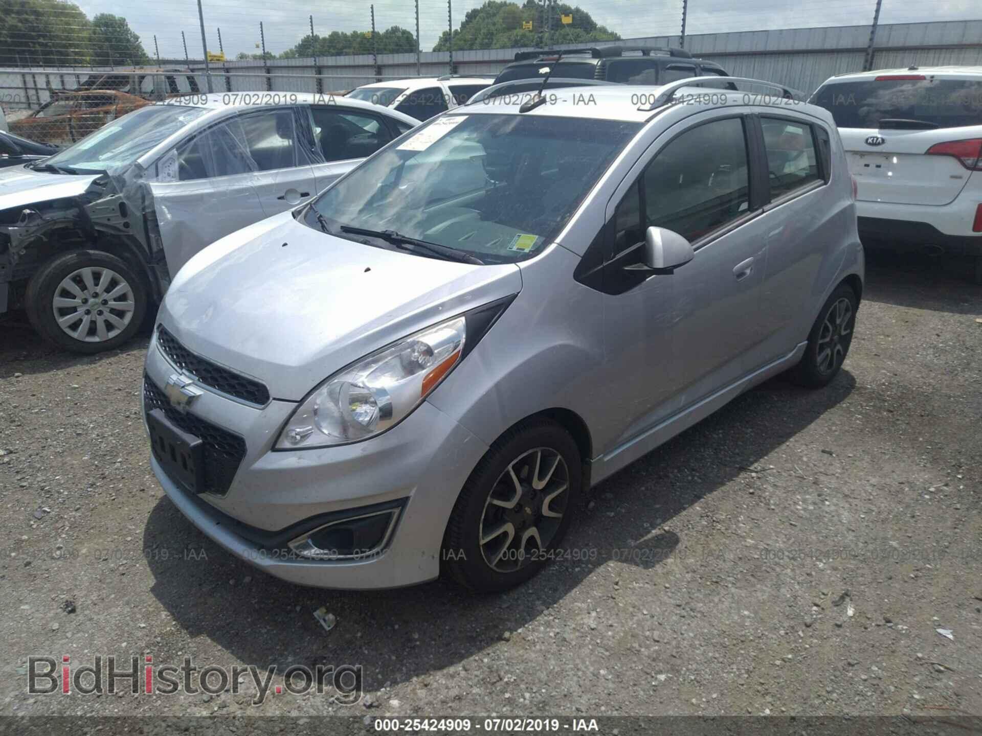 2013 CHEVROLET SPARK - VIN: KL8CF6S95DC593698 - Фото 2