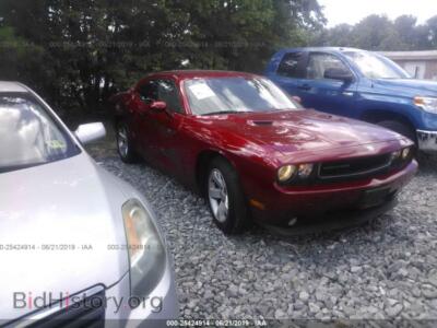 2010 Dodge CHALLENGER, red — VIN 2B3CJ4DV9AH190029, IAAI