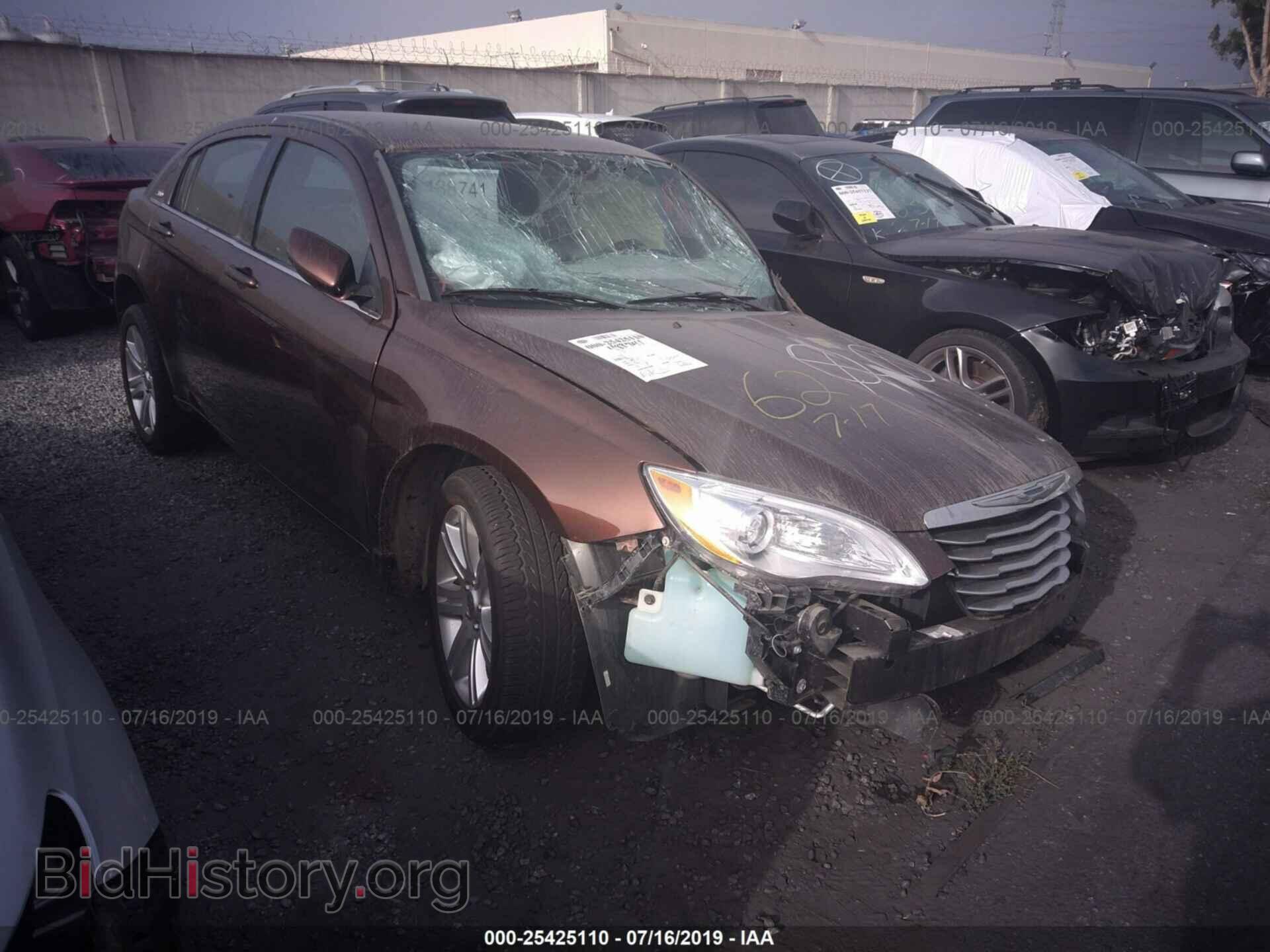 Фотография 1C3CCBBG1CN306226 - CHRYSLER 200 2012