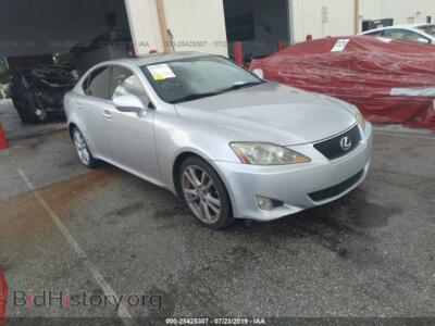 2007 Lexus IS 250, серебристый — VIN JTHBK262175031311, IAAI