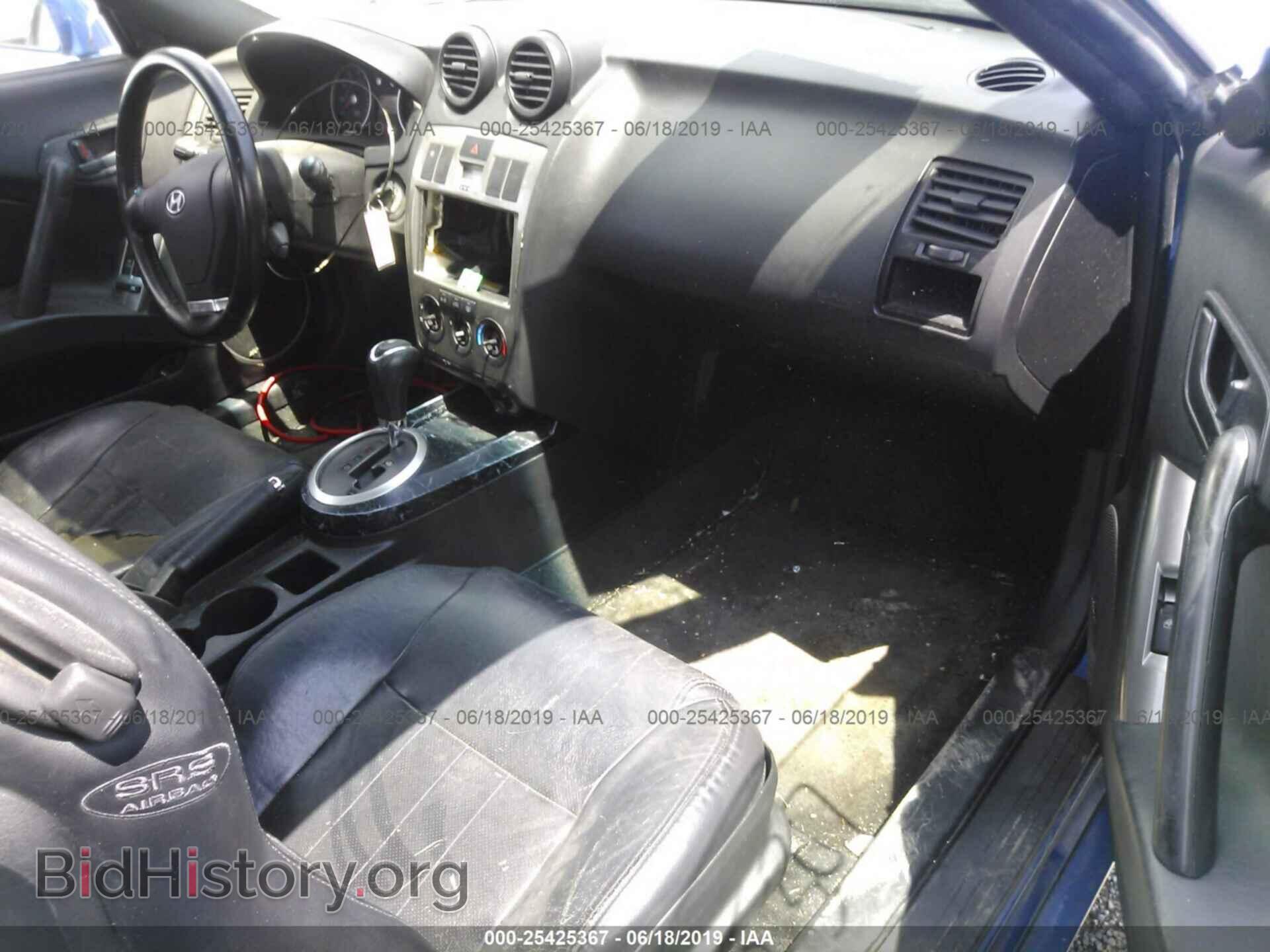 2004 HYUNDAI TIBURON - VIN: KMHHN65F74U109263 - Фото 5