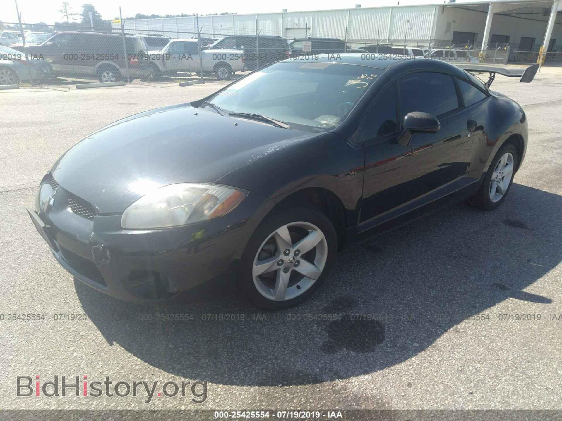 2007 MITSUBISHI ECLIPSE - VIN: 4A3AK24F87E003408 - Photo 2