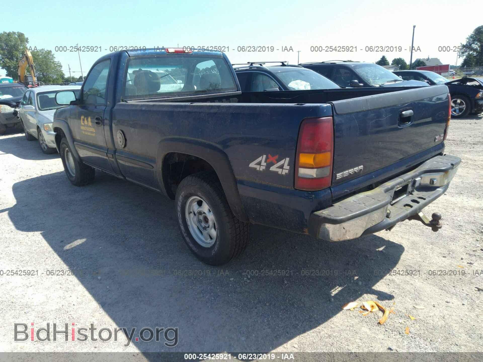 2000 GMC NEW SIERRA - VIN: 1GTEK14V3YE362916 - Фото 3