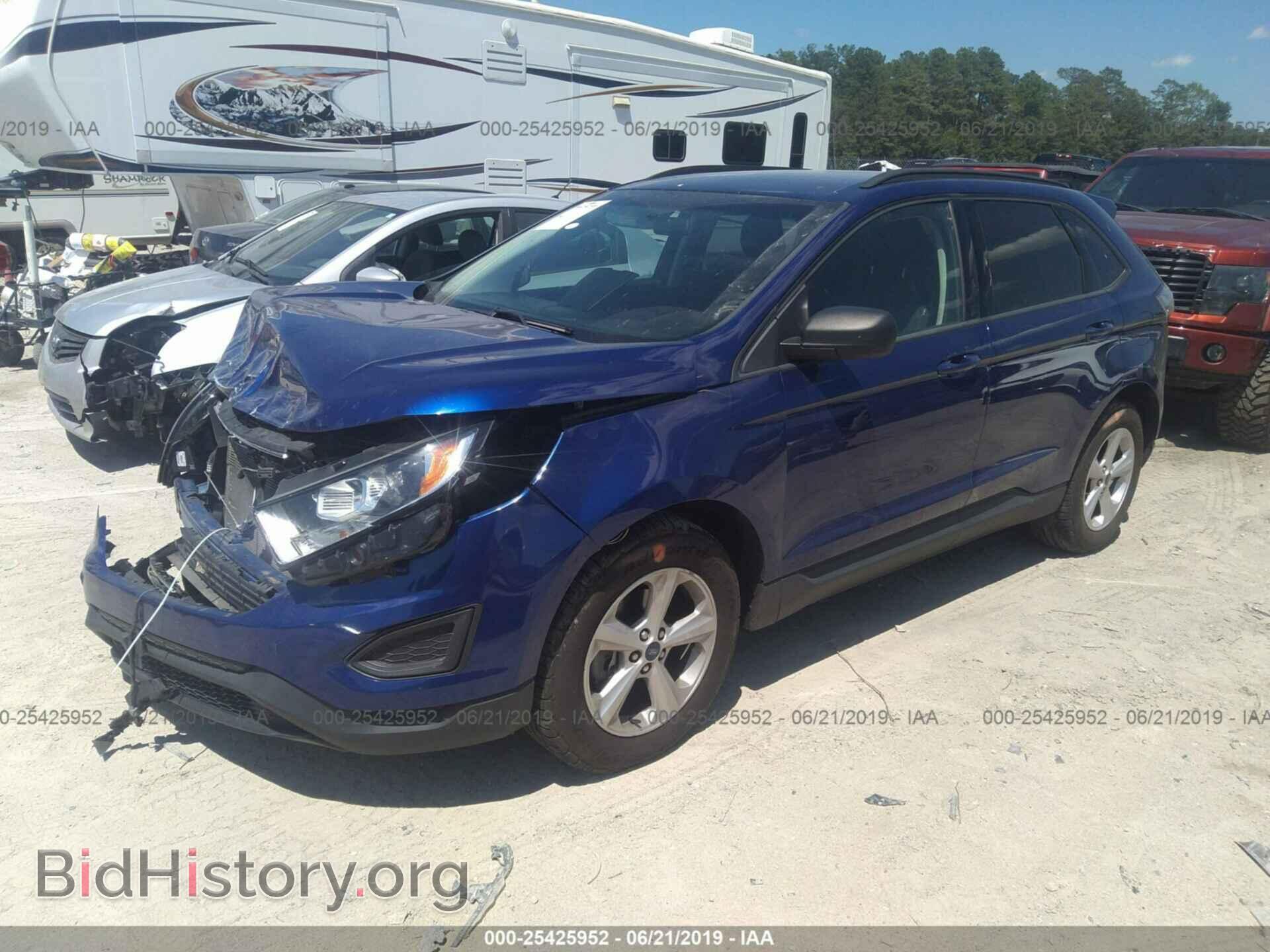 2015 FORD EDGE - VIN: 2FMTK3G83FBB52846 - Фото 2