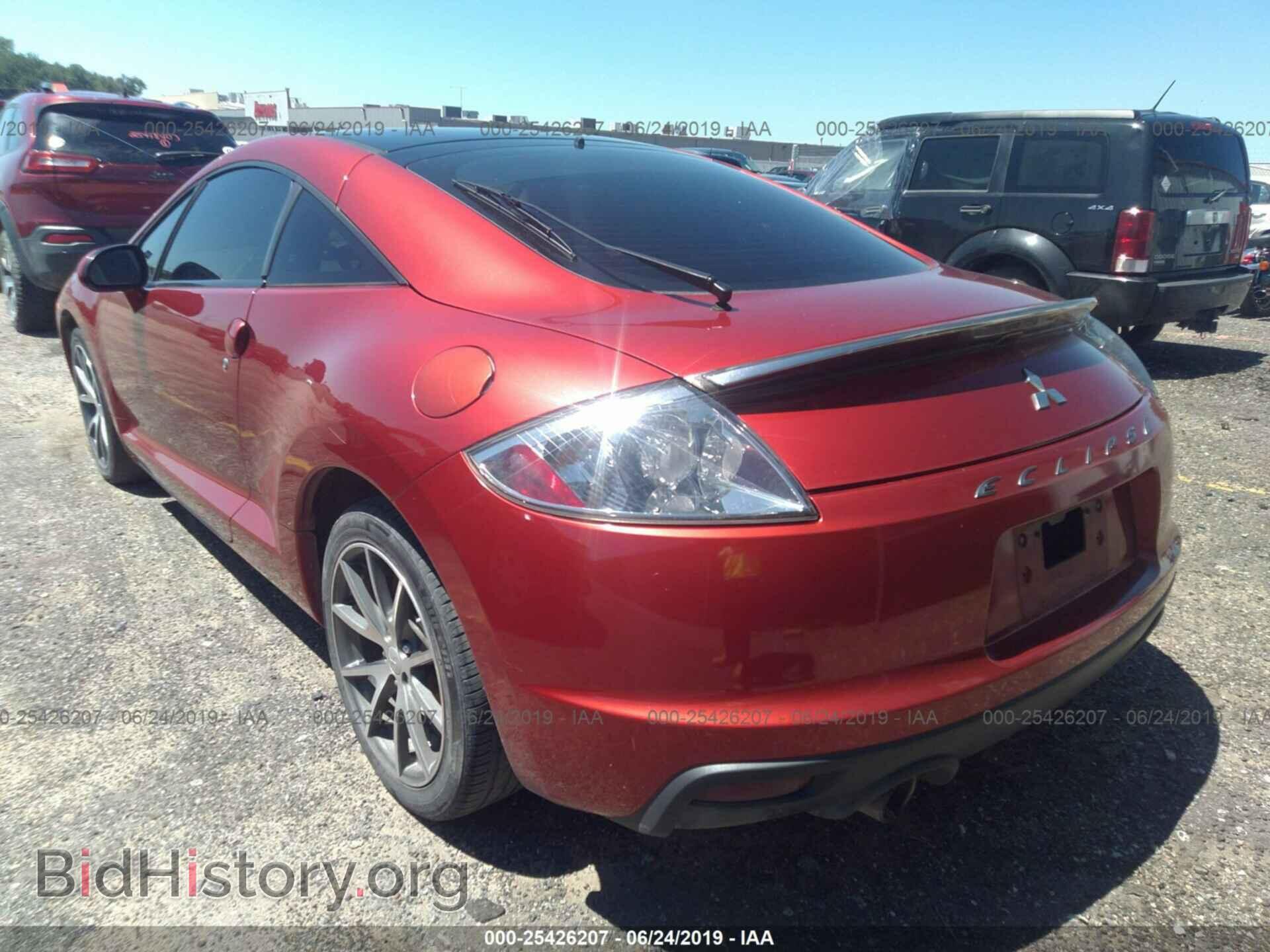 2011 MITSUBISHI ECLIPSE - VIN: 4A31K5DF2BE003415 - Фото 3