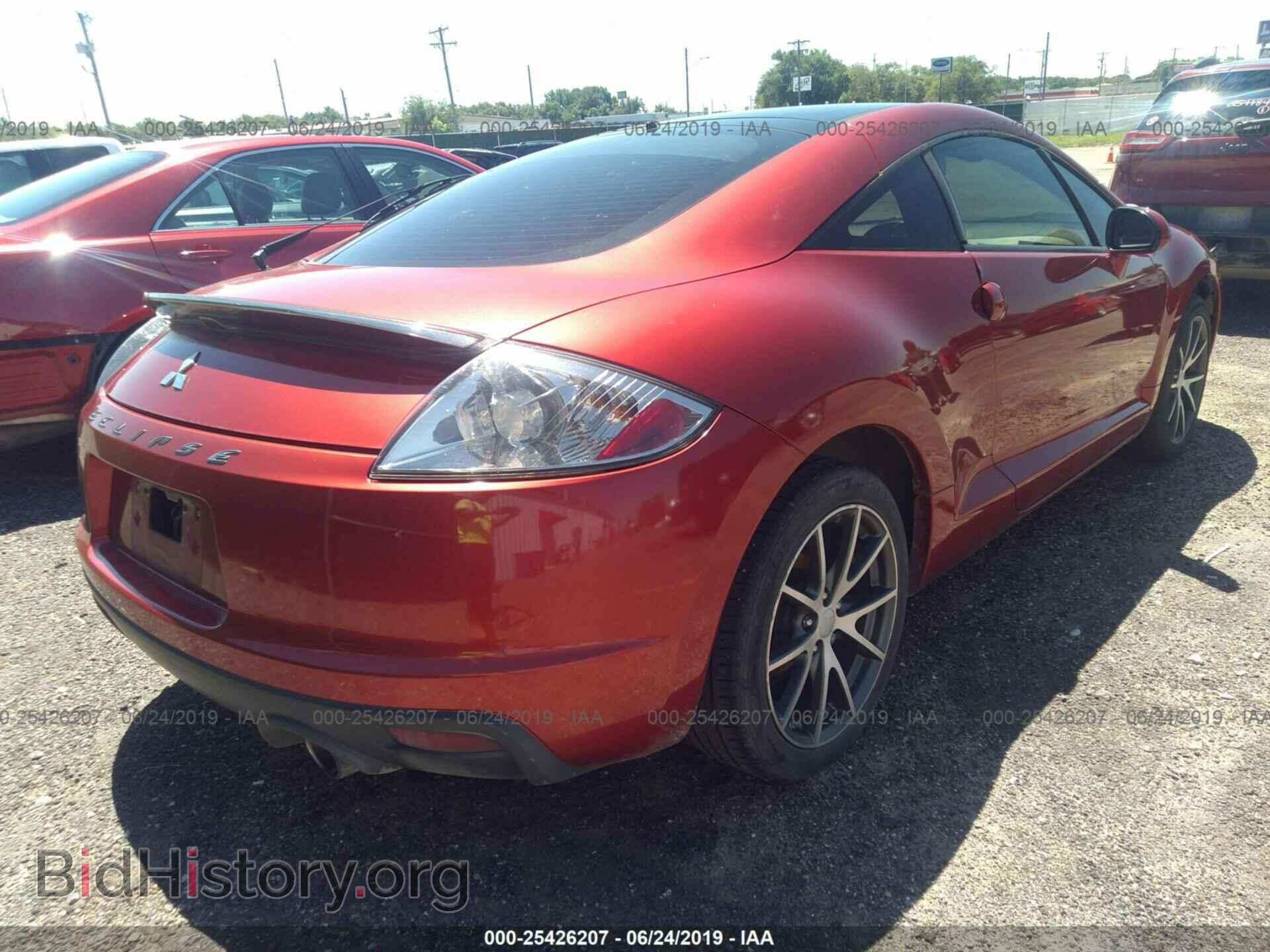 2011 MITSUBISHI ECLIPSE - VIN: 4A31K5DF2BE003415 - Фото 4