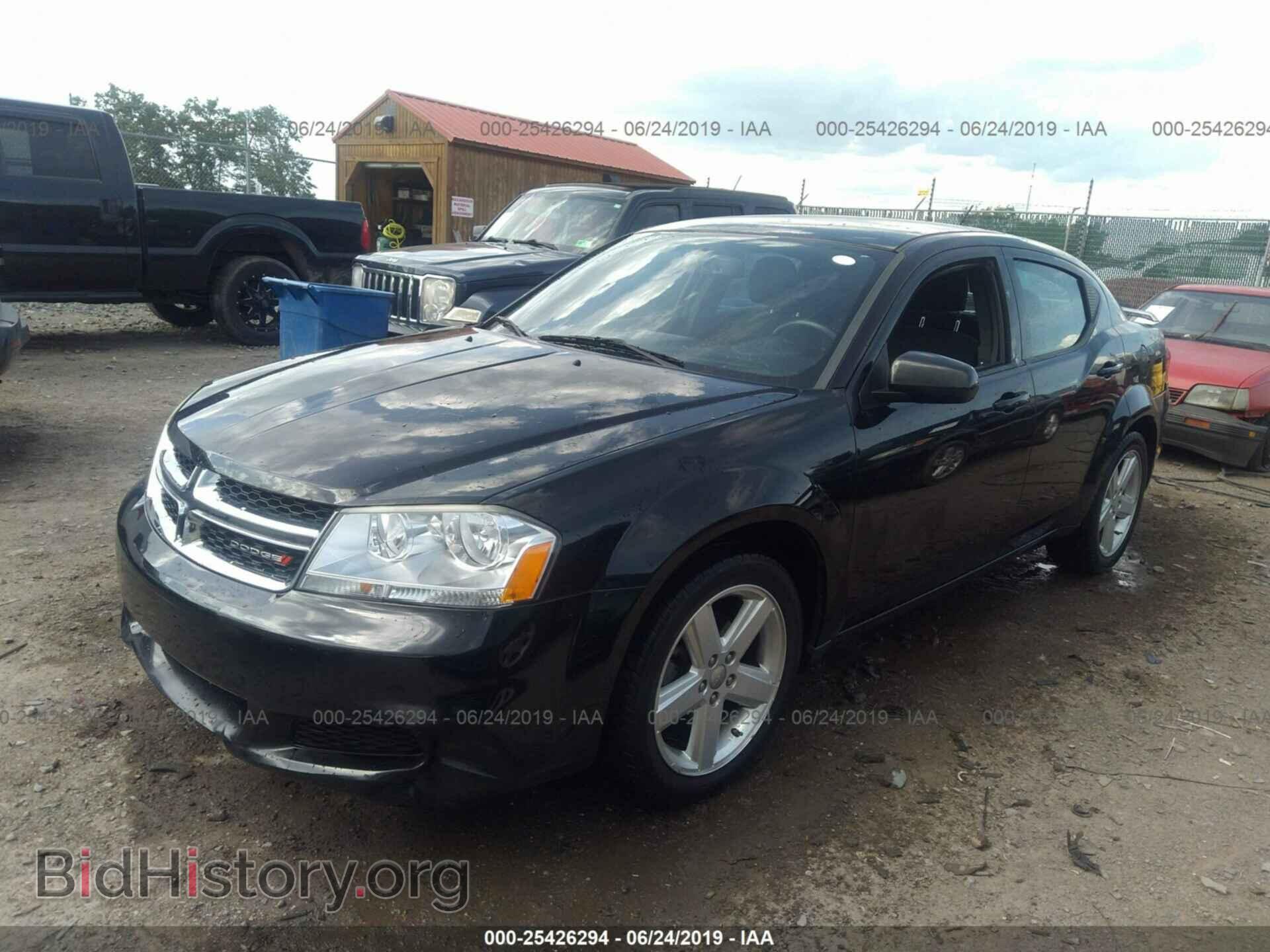 2012 DODGE AVENGER - VIN: 1C3CDZCB7CN221819 - Фото 2