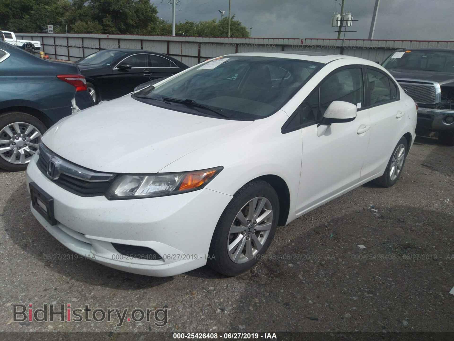 2012 HONDA CIVIC - VIN: 2HGFB2F80CH312401 - Photo 2