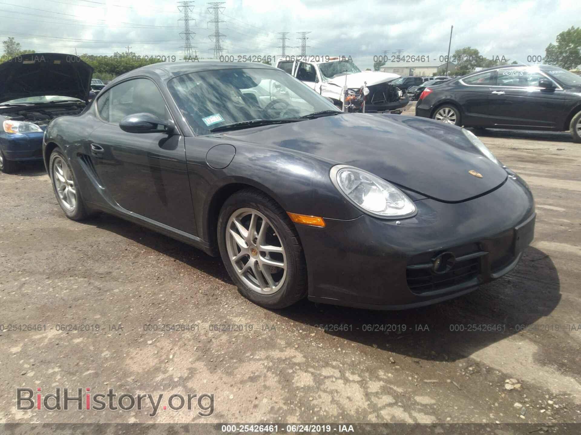 Фотография WP0AA29807U762494 - PORSCHE CAYMAN 2007