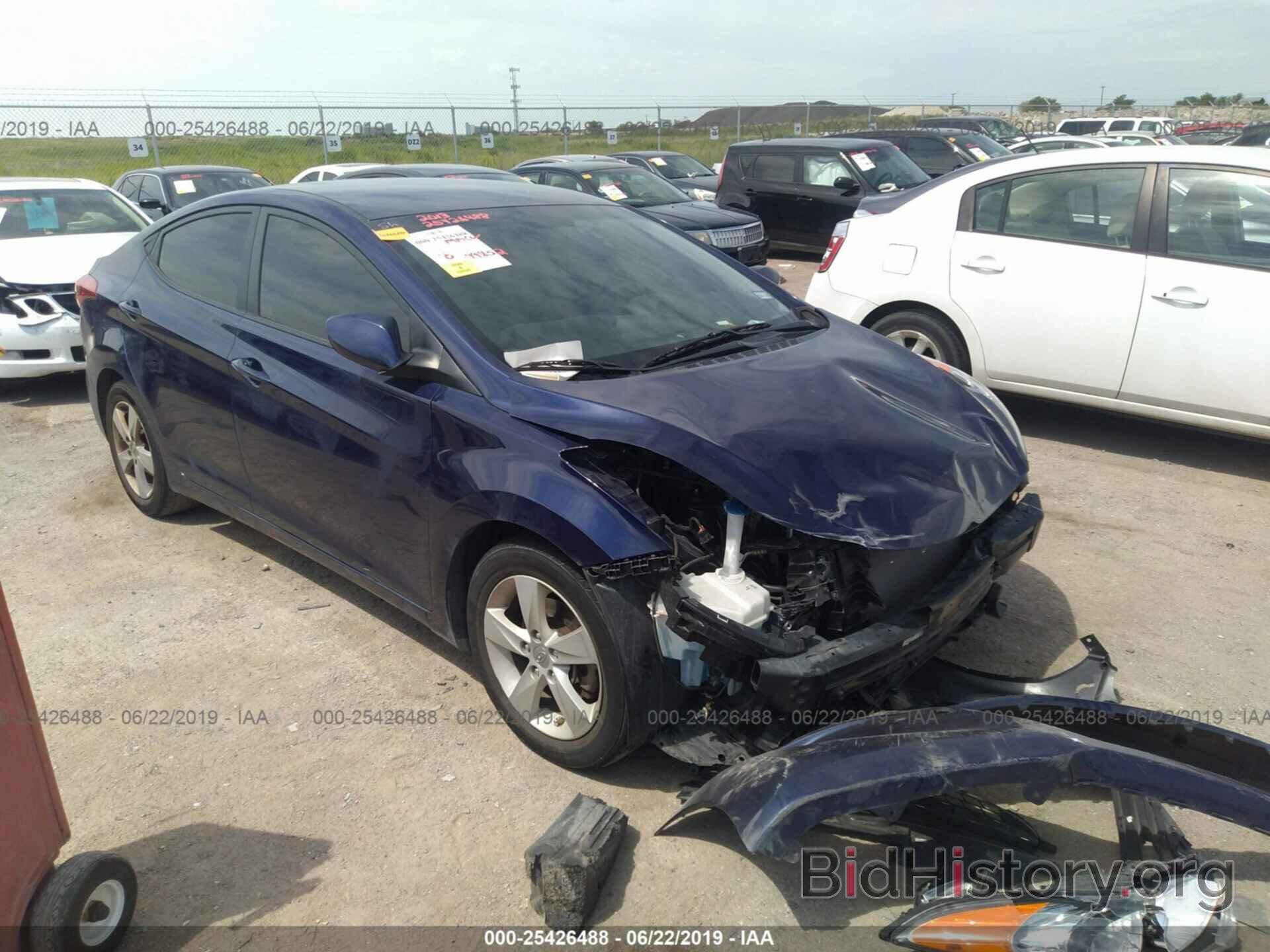 Photo 5NPDH4AE9DH386017 - HYUNDAI ELANTRA 2013