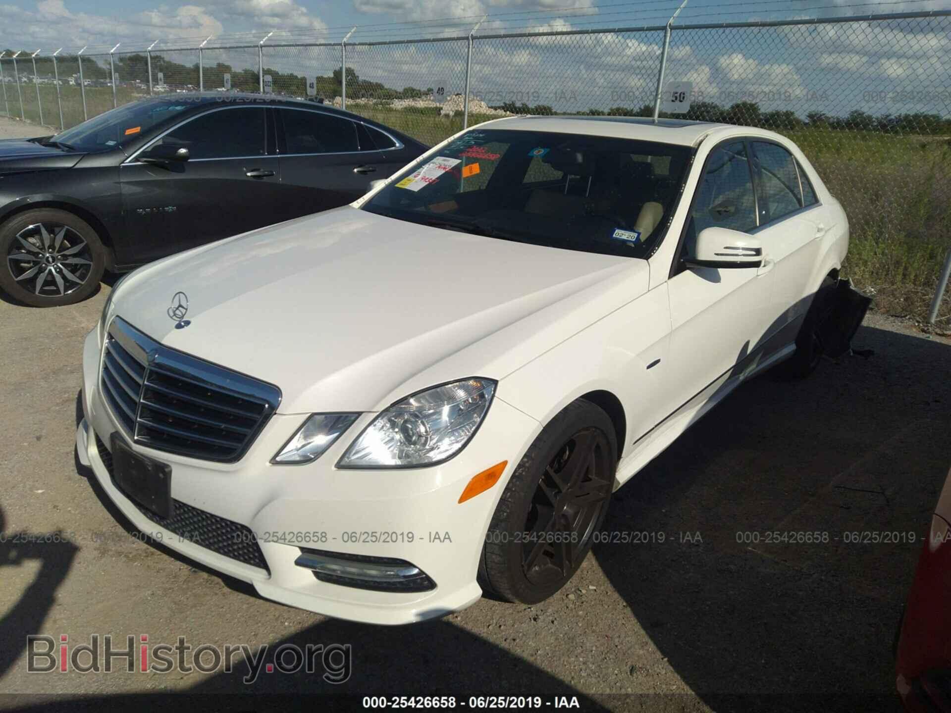 2012 MERCEDES-BENZ E - VIN: WDDHF5KB8CA645142 - Фото 2