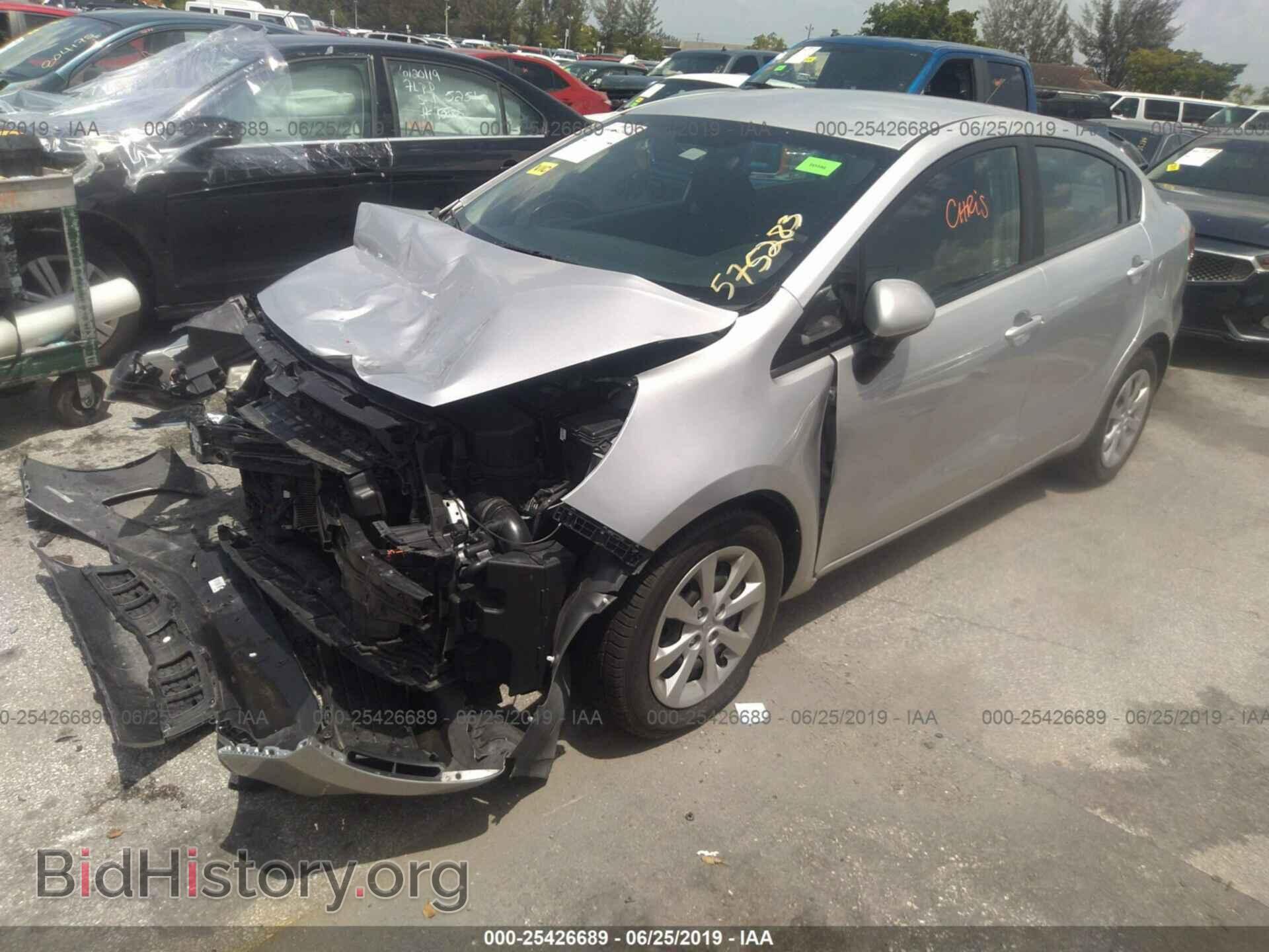 2016 KIA RIO - VIN: KNADM4A33G6575283 - Фото 2