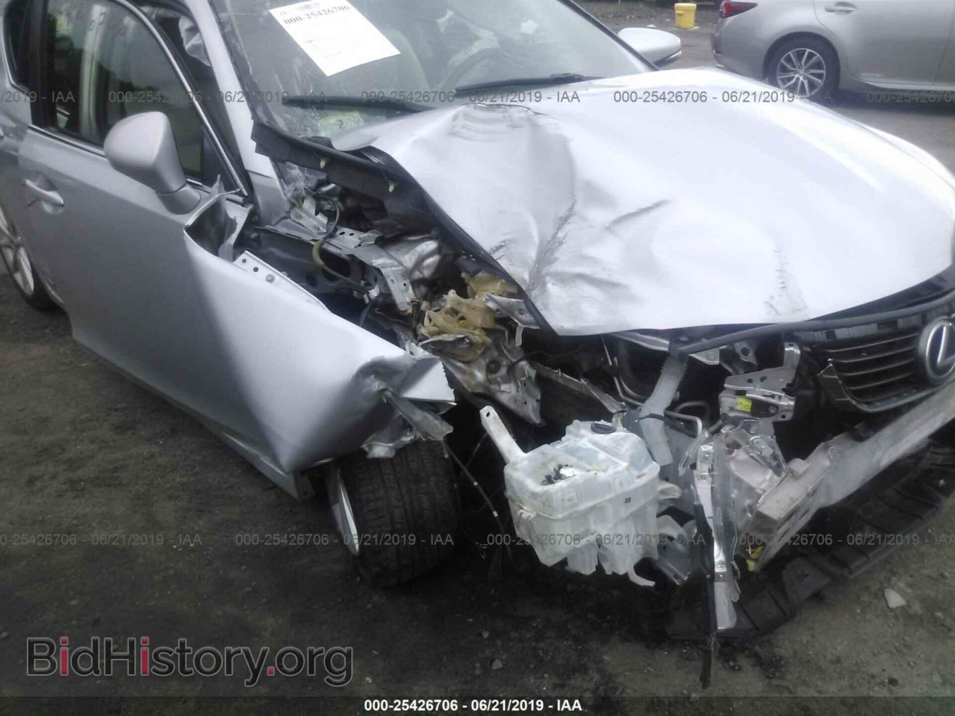 2011 LEXUS CT - VIN: JTHKD5BH1B2010829 - Фото 6
