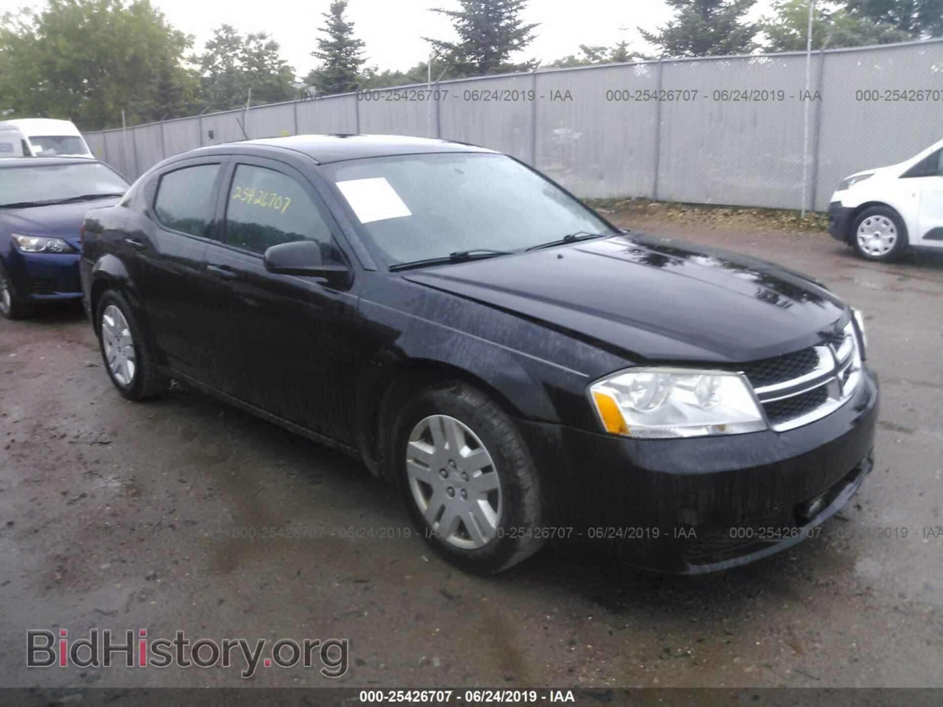 Photo 1C3CDZAB6EN105307 - DODGE AVENGER 2014