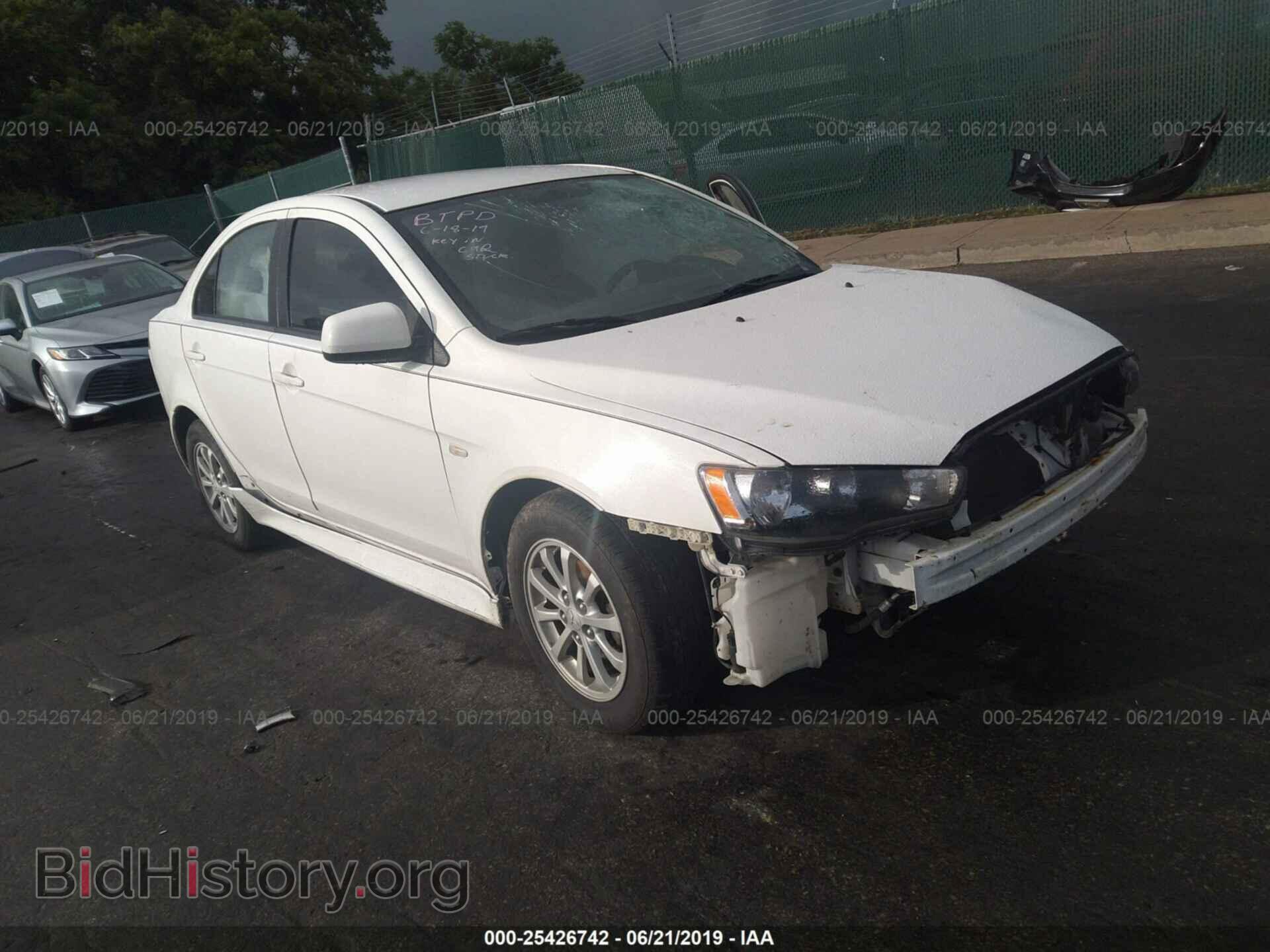 Photo JA32V2FW9CU021426 - MITSUBISHI LANCER 2012