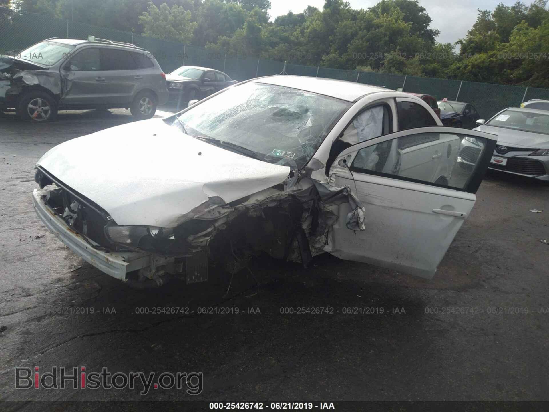 2012 MITSUBISHI LANCER - VIN: JA32V2FW9CU021426 - Фото 2