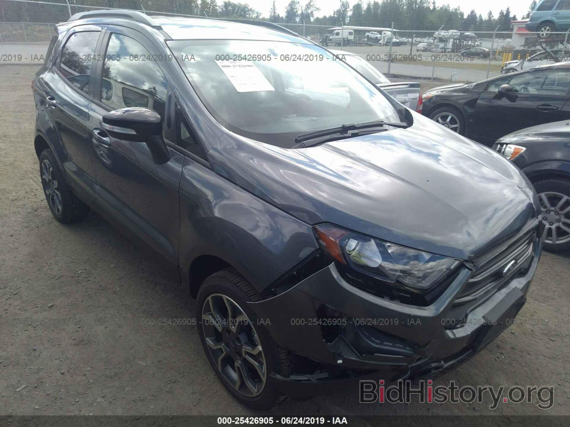 Photo MAJ6S3JL3KC285637 - FORD ECOSPORT 2019