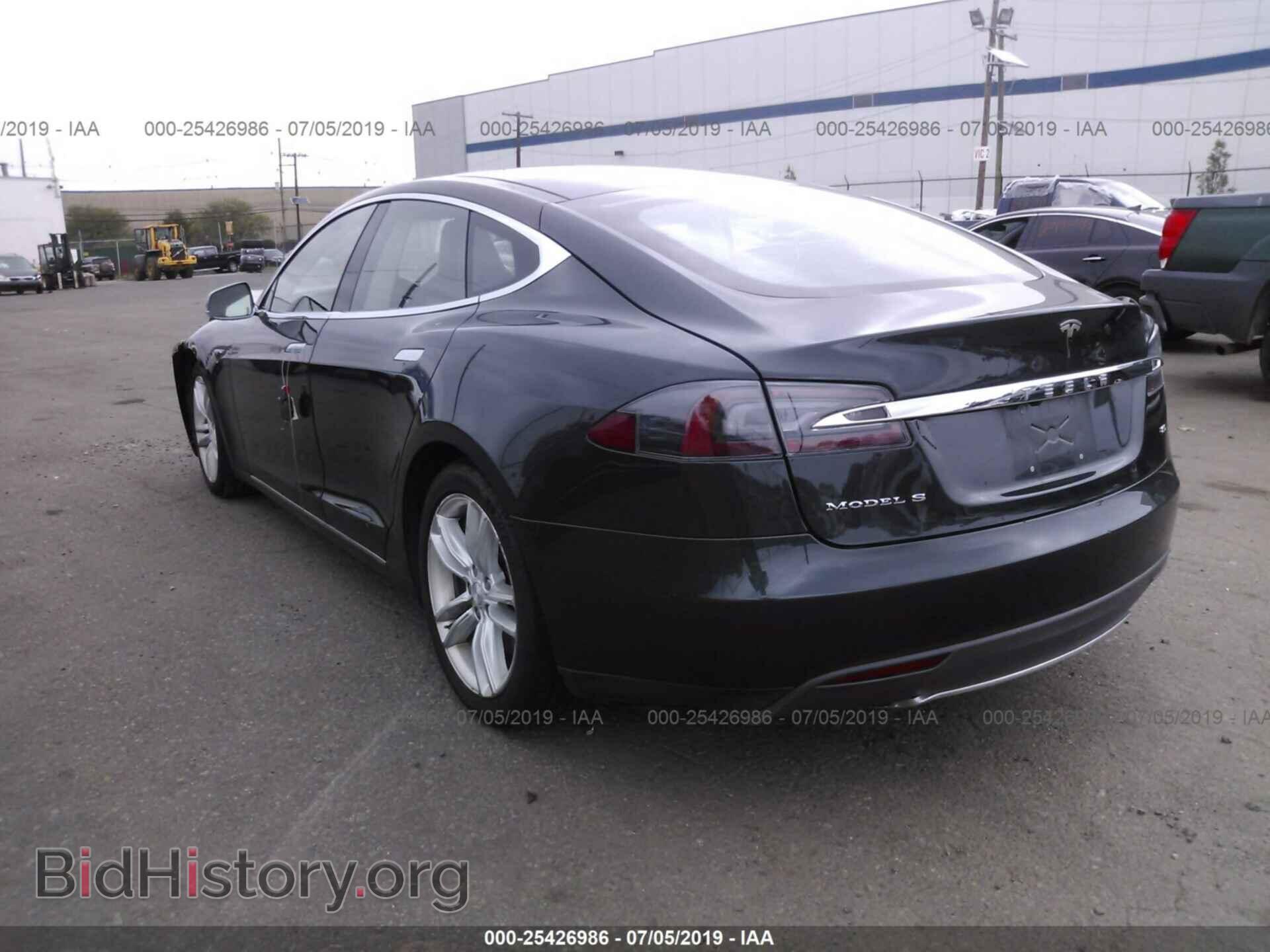 2014 TESLA MODEL S - VIN: 5YJSA1H14EFP52222 - Фото 3