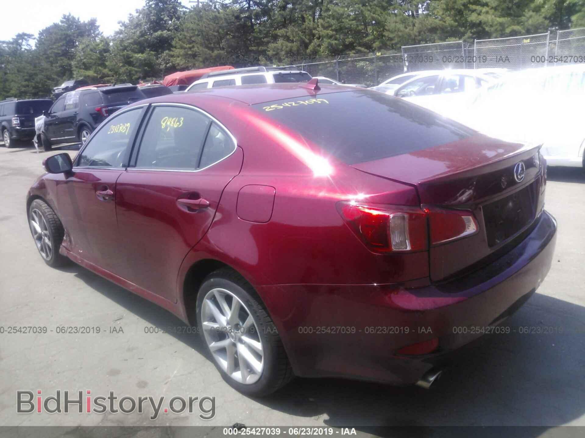 2012 LEXUS IS - VIN: JTHCF5C28C5056361 - Фото 3