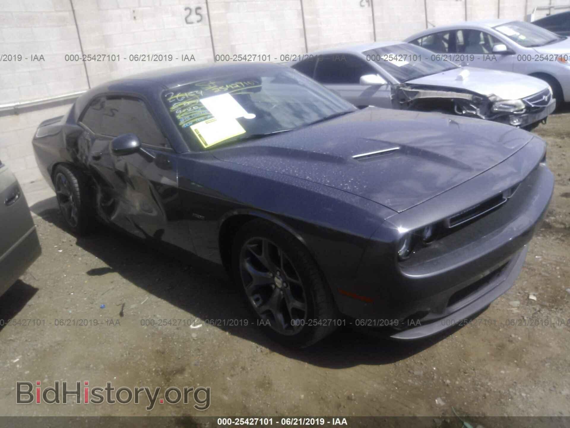 Photo 2C3CDZAT7FH855897 - DODGE CHALLENGER 2015