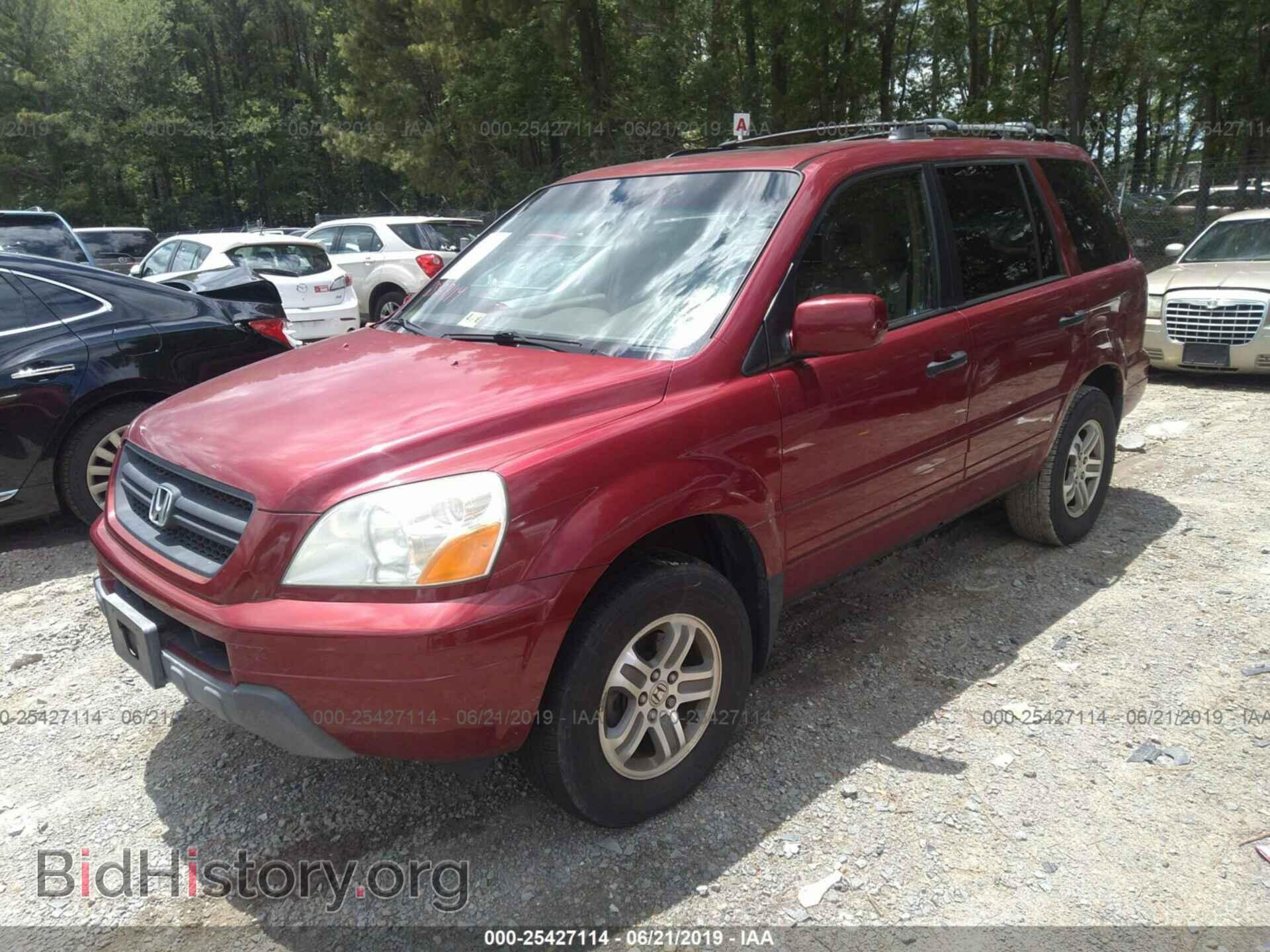 2005 HONDA PILOT - VIN: 5FNYF18545B017433 - Фото 2