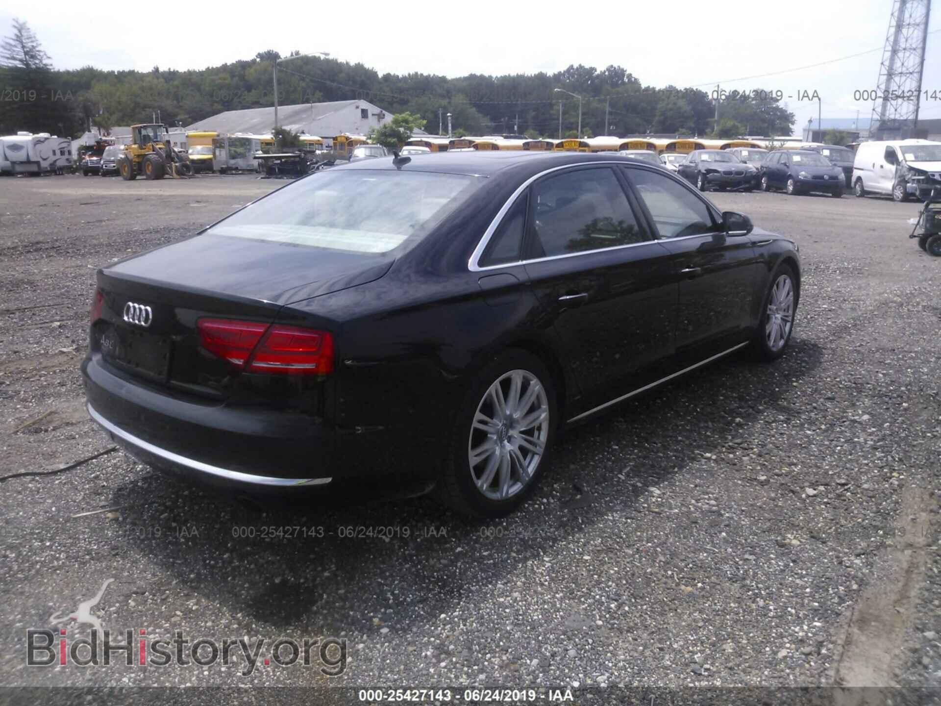 2014 AUDI A8 - VIN: WAURGAFD9EN009824 - Фото 4