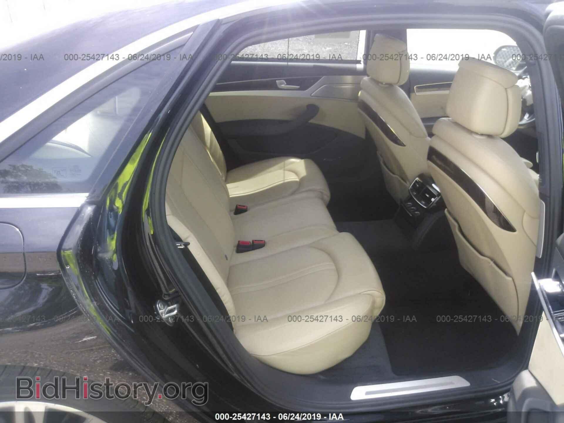 2014 AUDI A8 - VIN: WAURGAFD9EN009824 - Фото 8