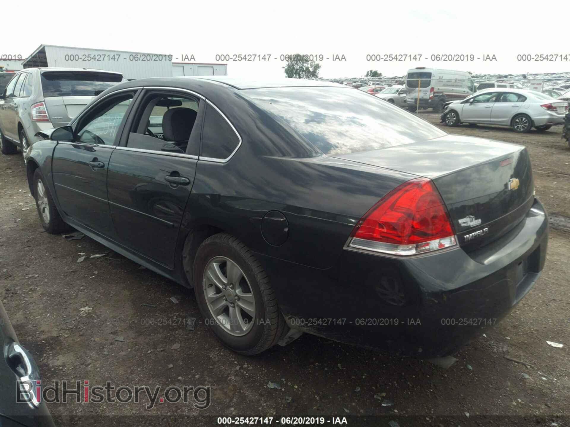 2013 CHEVROLET IMPALA - VIN: 2G1WF5E30D1124426 - Фото 3