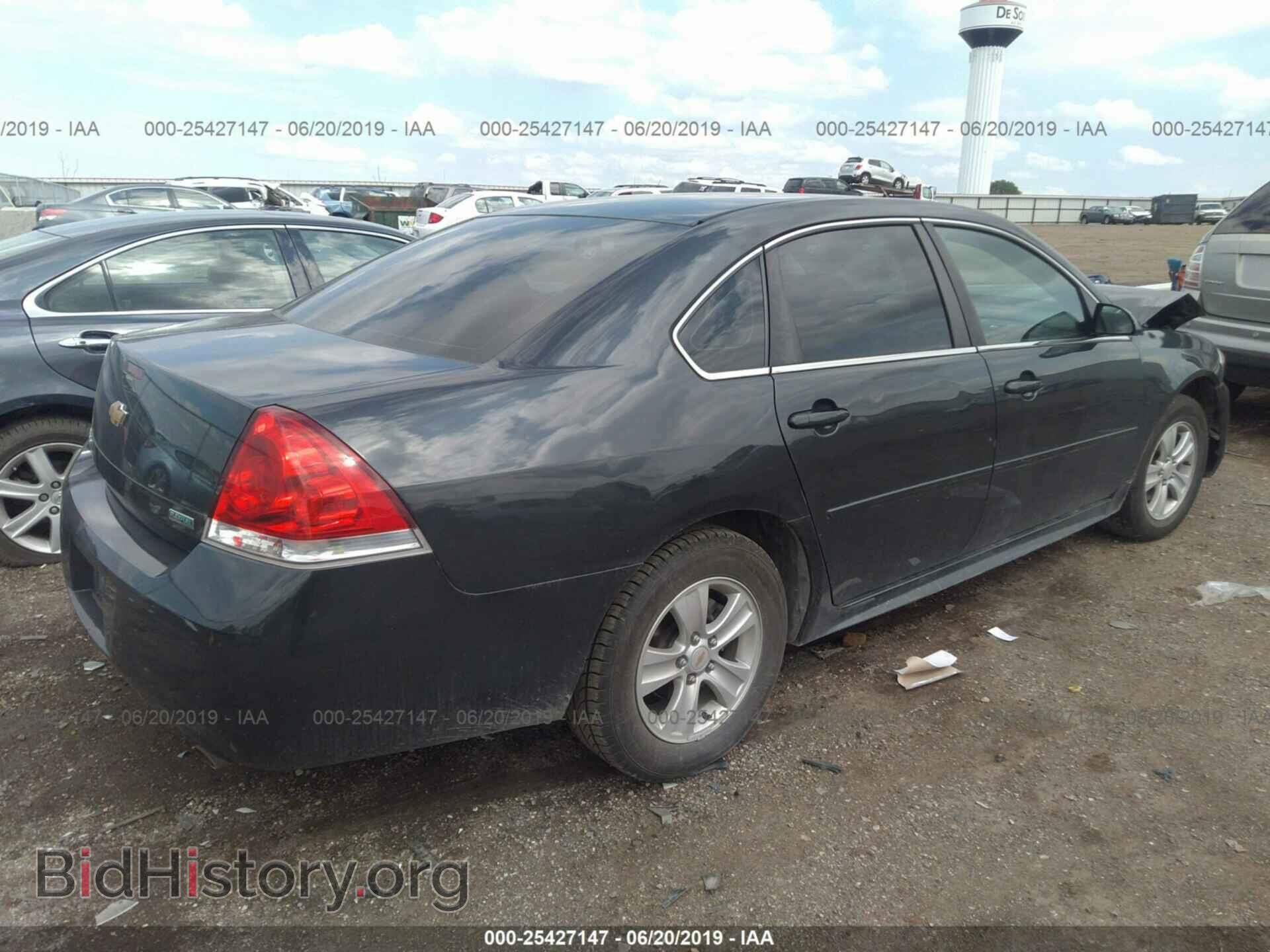 2013 CHEVROLET IMPALA - VIN: 2G1WF5E30D1124426 - Фото 4