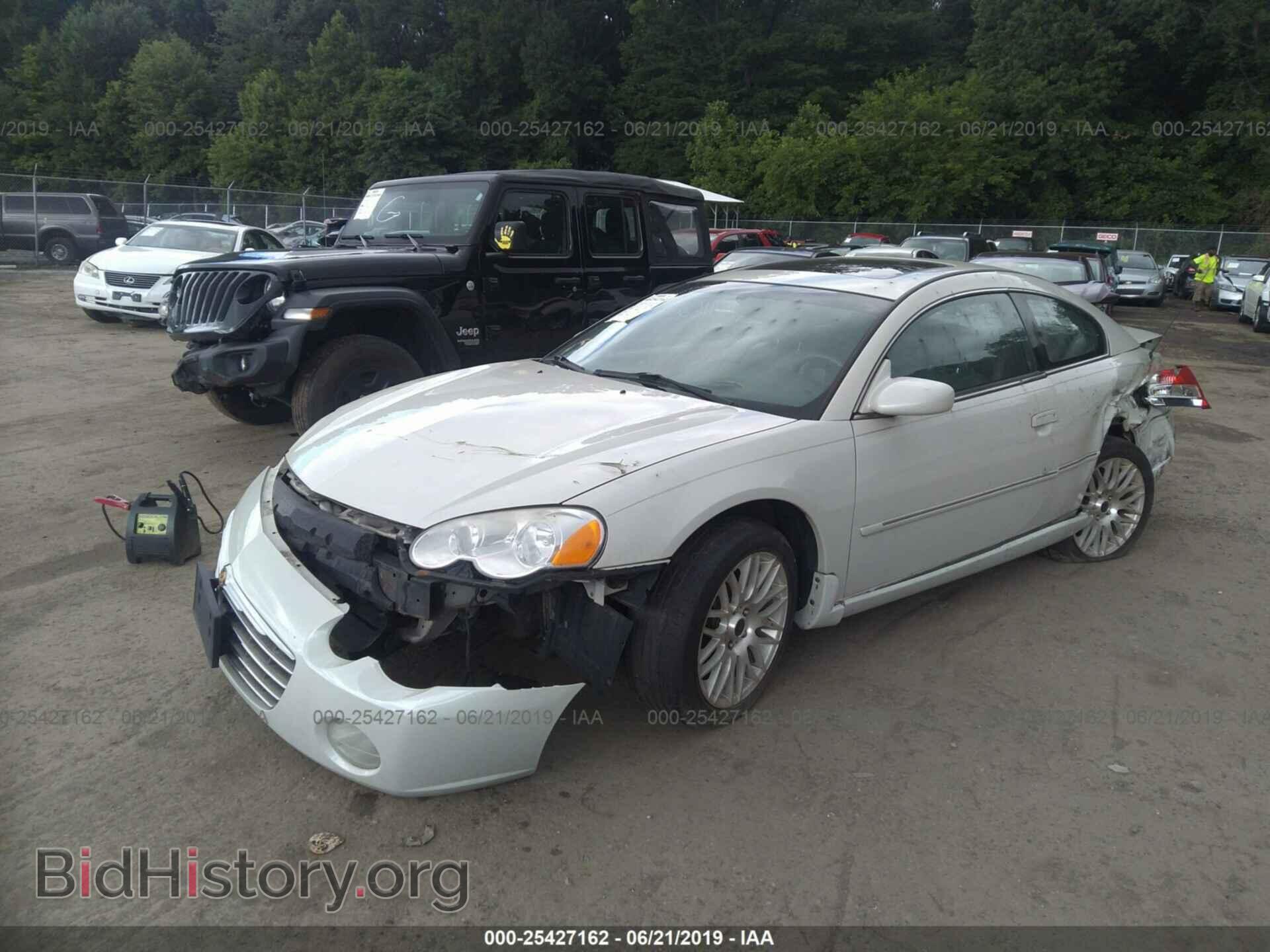 2004 CHRYSLER SEBRING - VIN: 4C3AG52H74E036070 - Фото 2