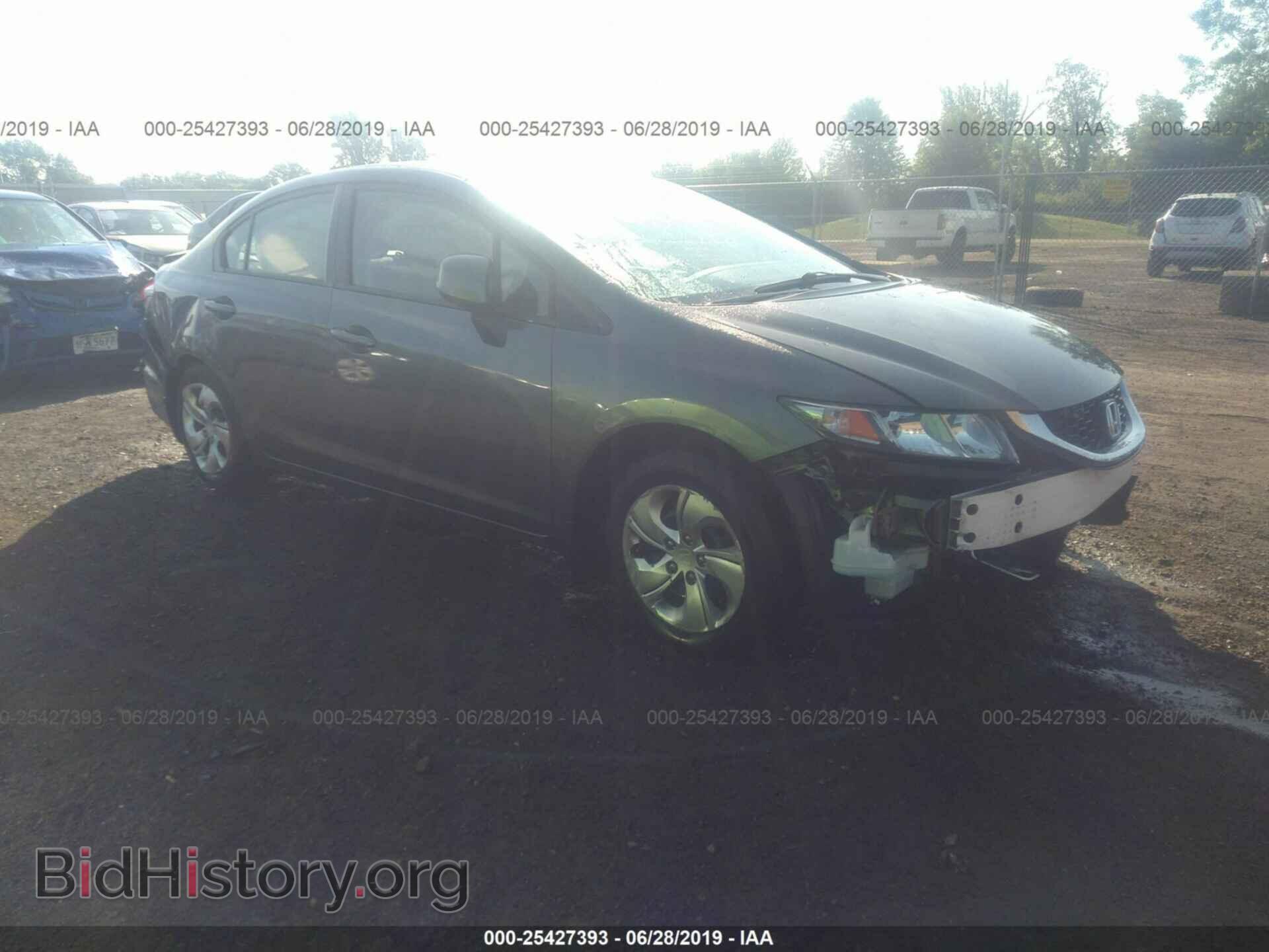Фотография 2HGFB2F59DH520557 - HONDA CIVIC 2013