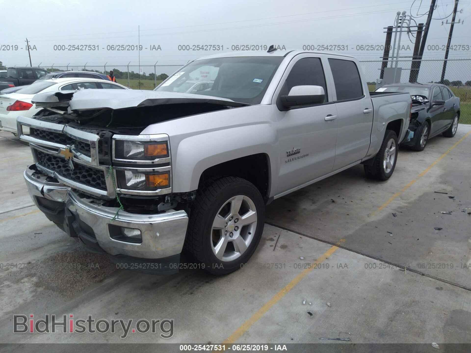 2014 CHEVROLET SILVERADO - VIN: 3GCPCREC8EG104610 - Фото 2