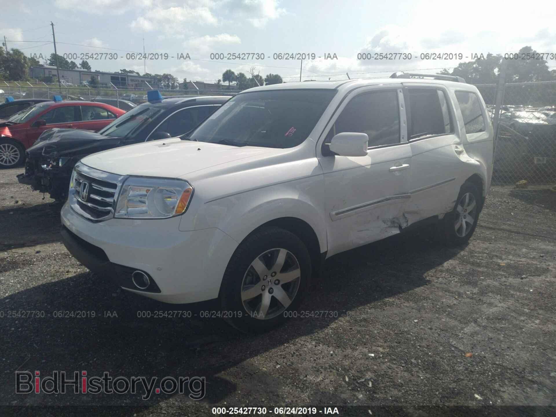 2014 HONDA PILOT - VIN: 5FNYF4H91EB052399 - Фото 2