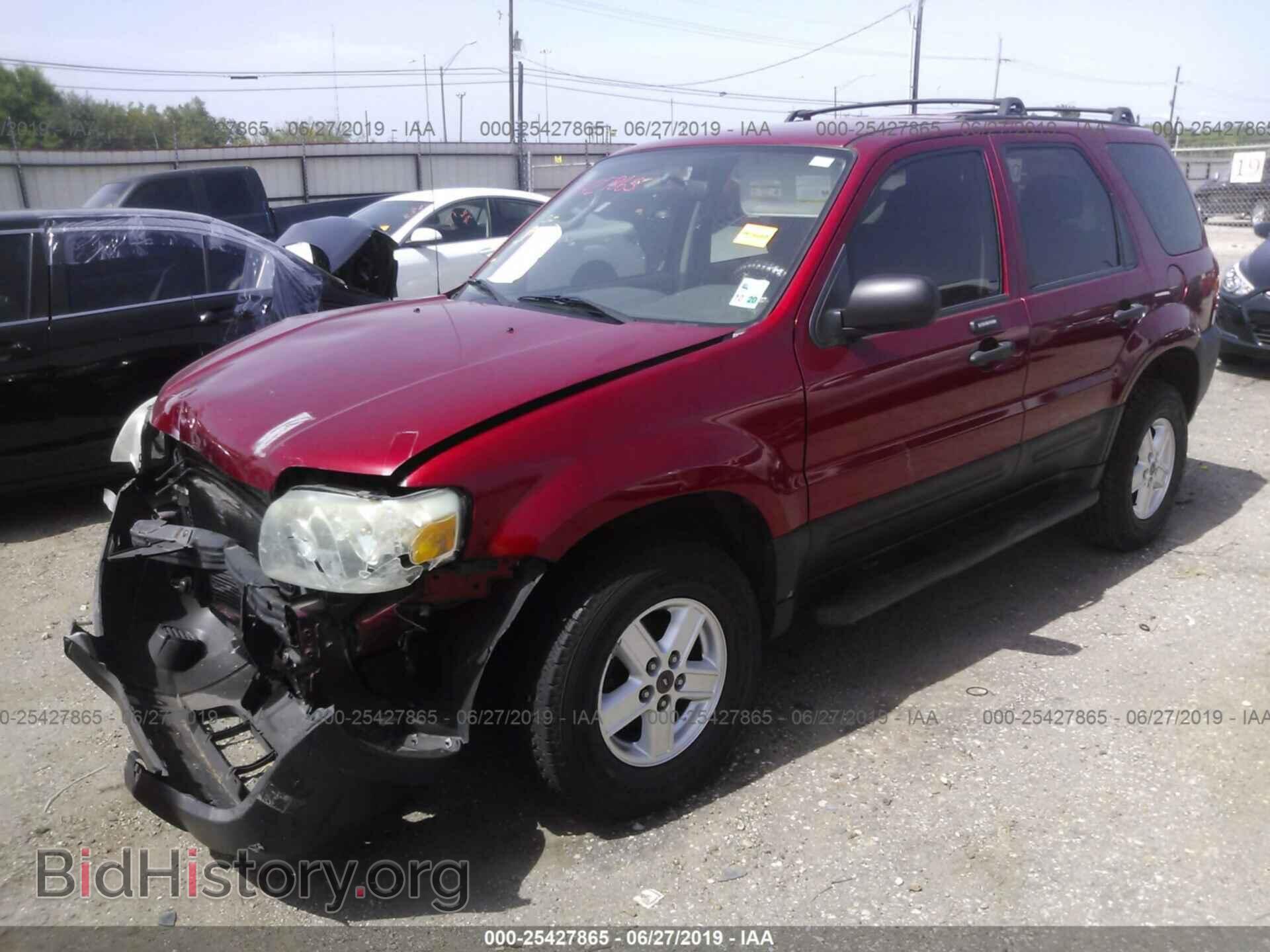 2007 FORD ESCAPE - VIN: 1FMCU02ZX7KA04449 - Фото 2