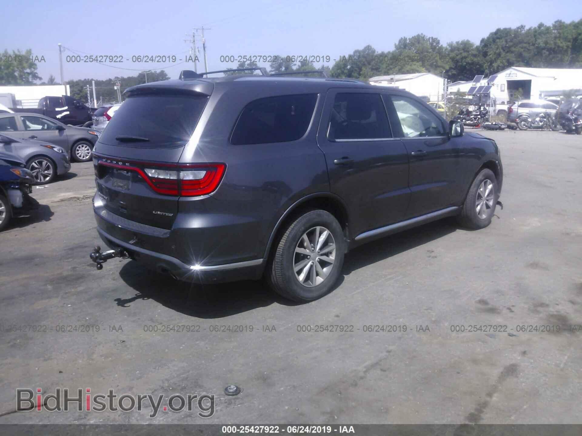 2016 DODGE DURANGO - VIN: 1C4RDJDG7GC353501 - Фото 4