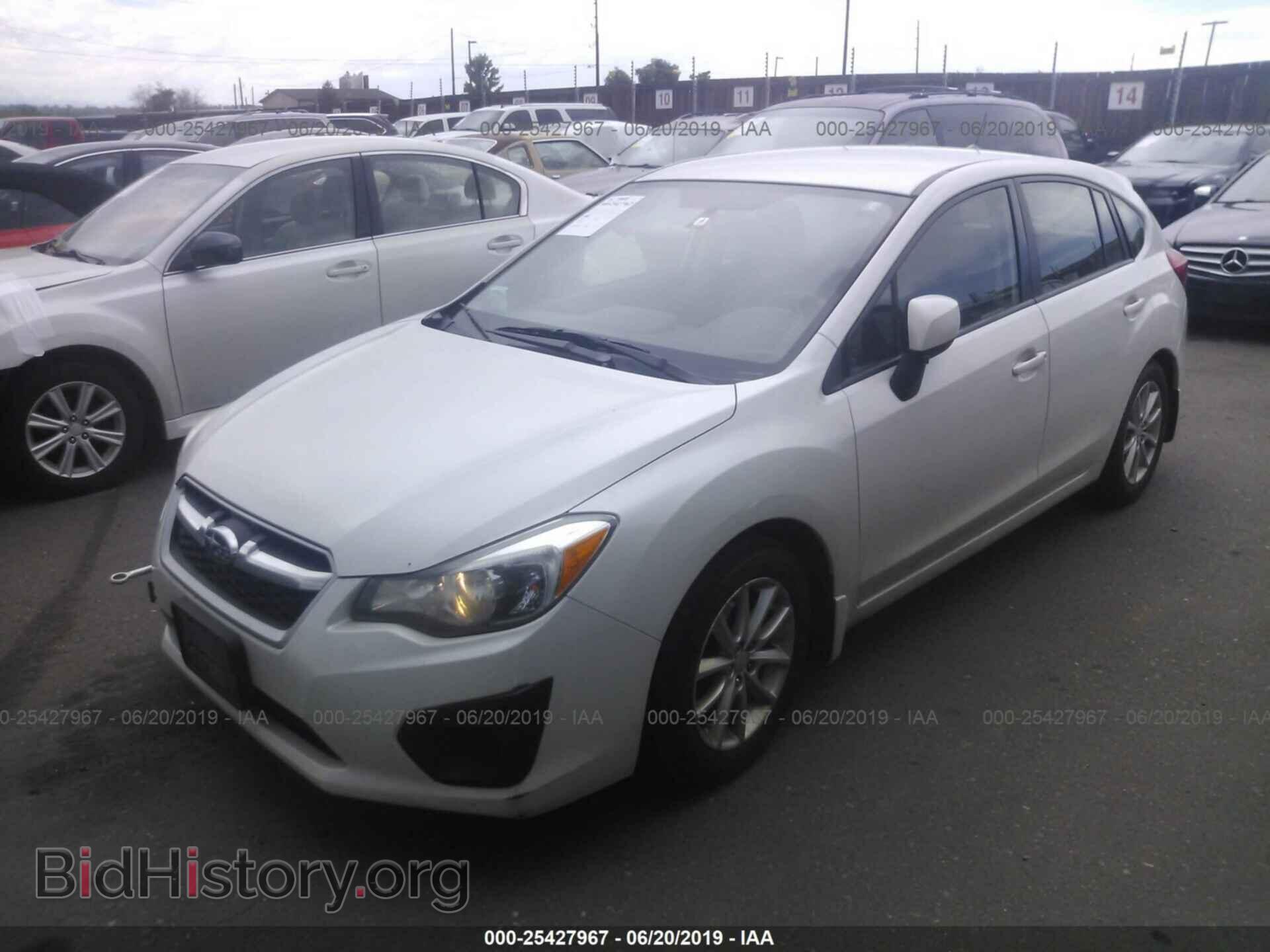 2014 SUBARU IMPREZA - VIN: JF1GPAC61E8307126 - Фото 2