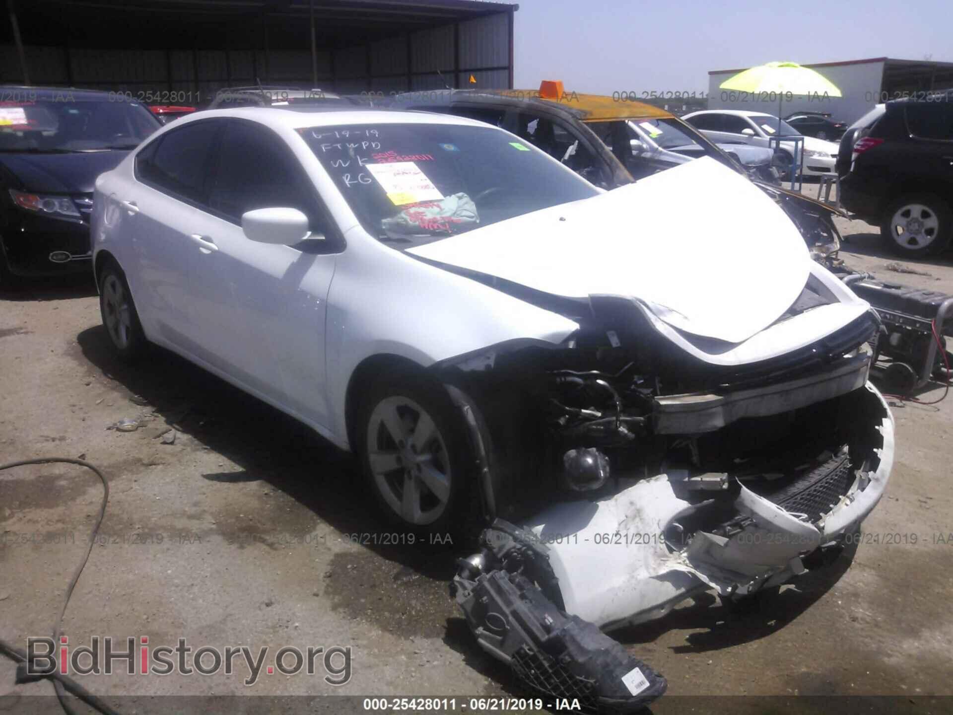 Photo 1C3CDFBB2FD307498 - DODGE DART 2015