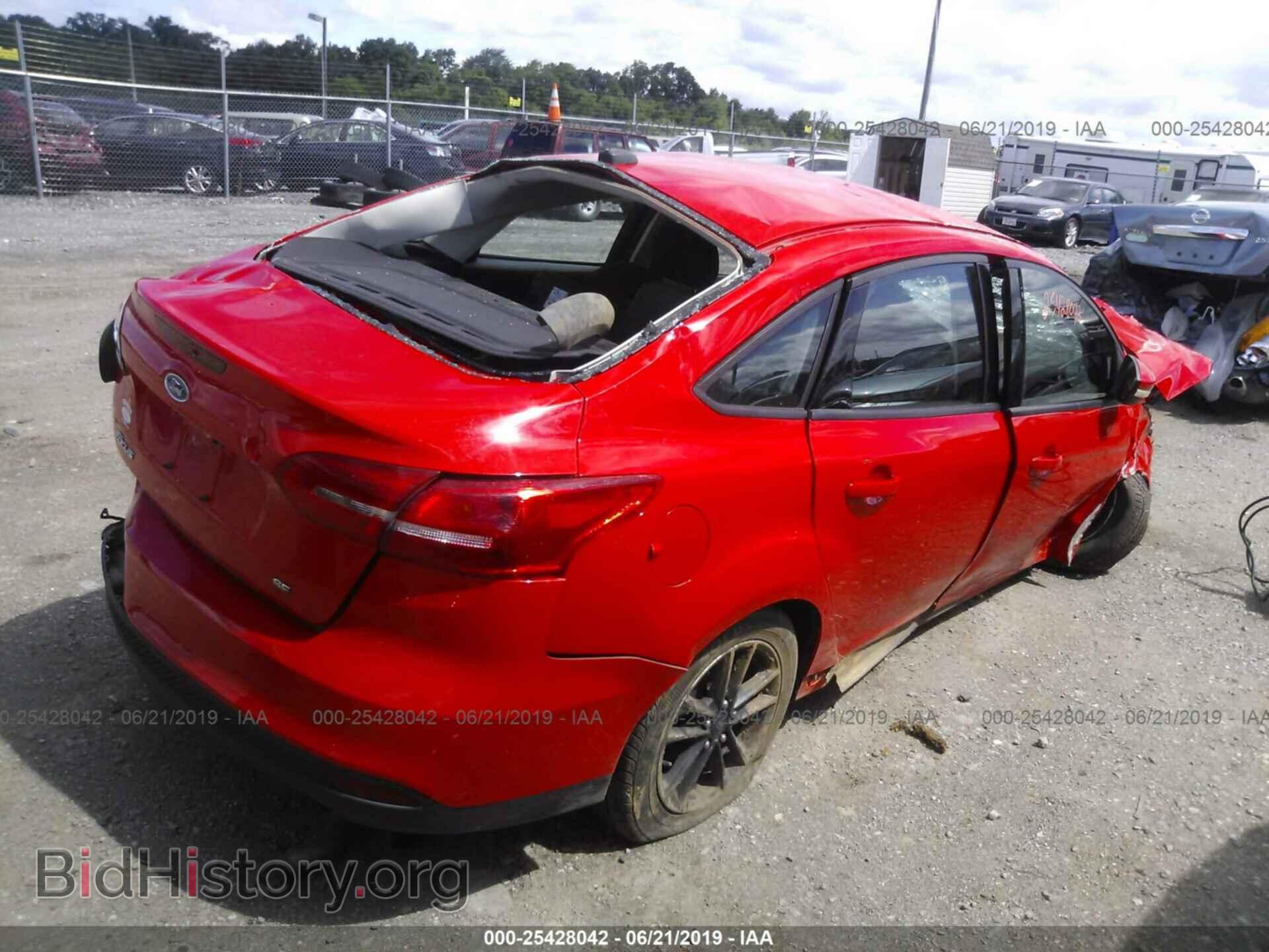 2015 FORD FOCUS - VIN: 1FADP3F2XFL252214 - Фото 4