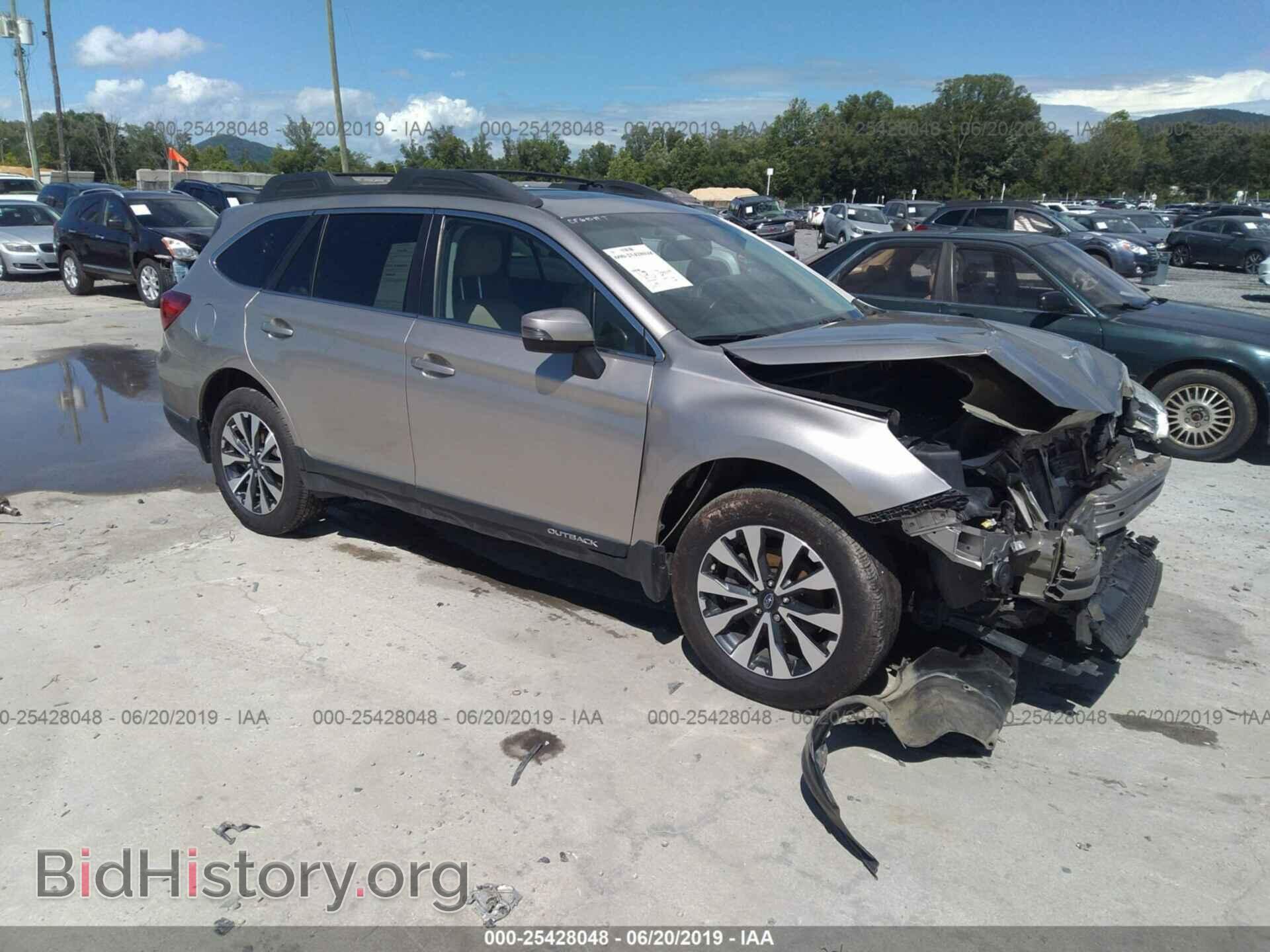 Фотография 4S4BSBNC0F3273587 - SUBARU OUTBACK 2015
