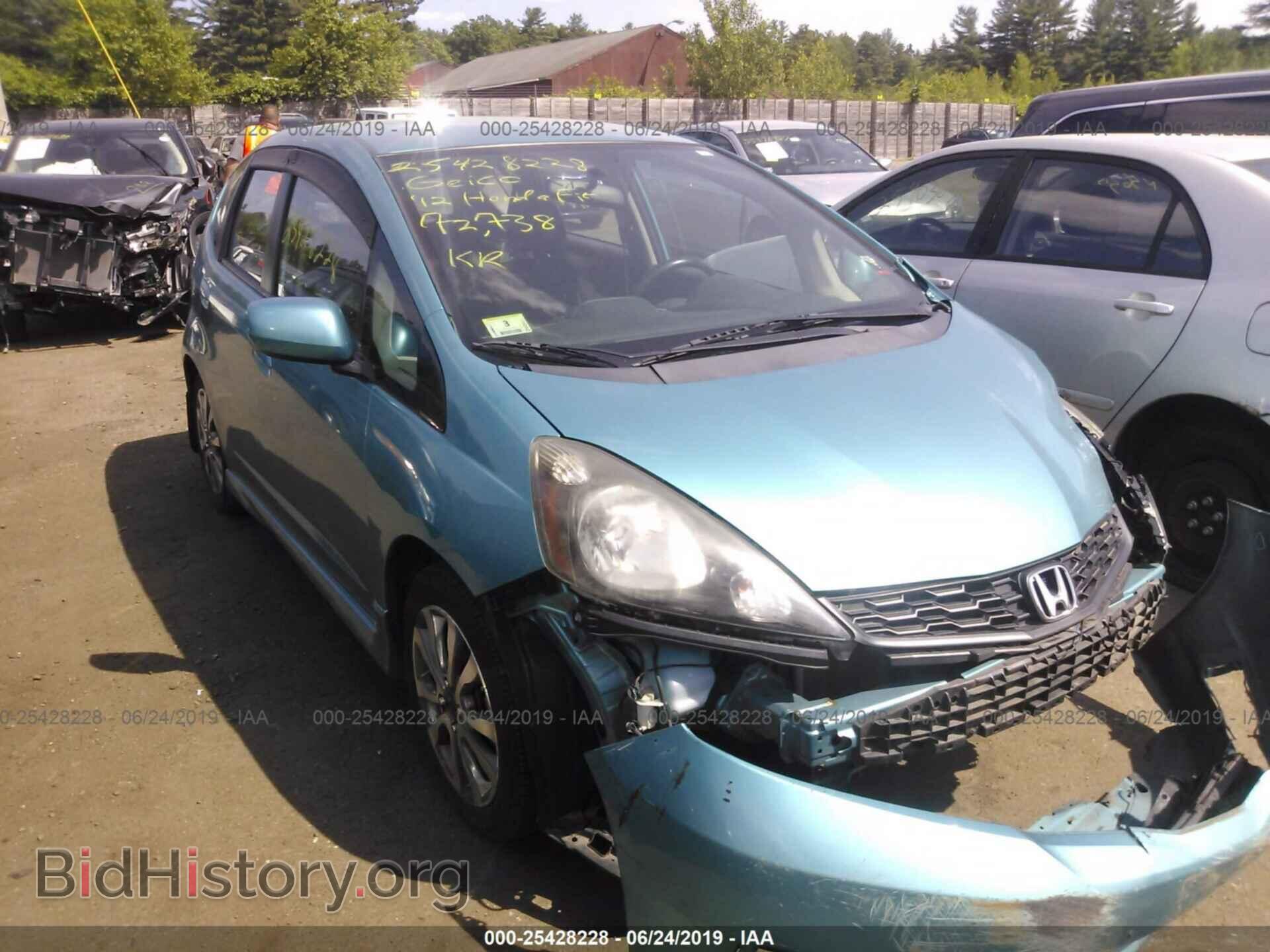 Фотография JHMGE8H55CC025816 - HONDA FIT 2012