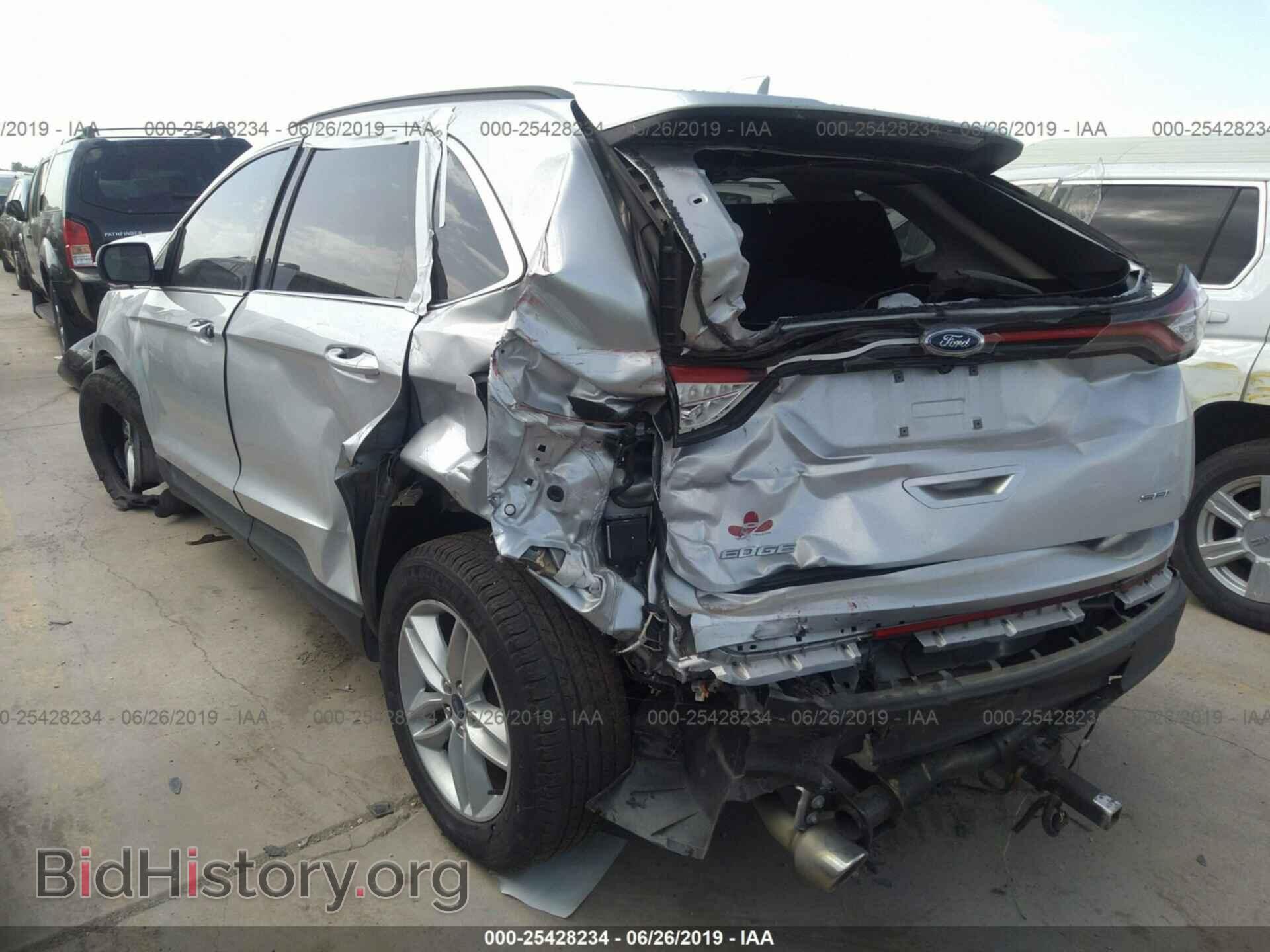 2016 FORD EDGE - VIN: 2FMPK3J81GBB93875 - Фото 3