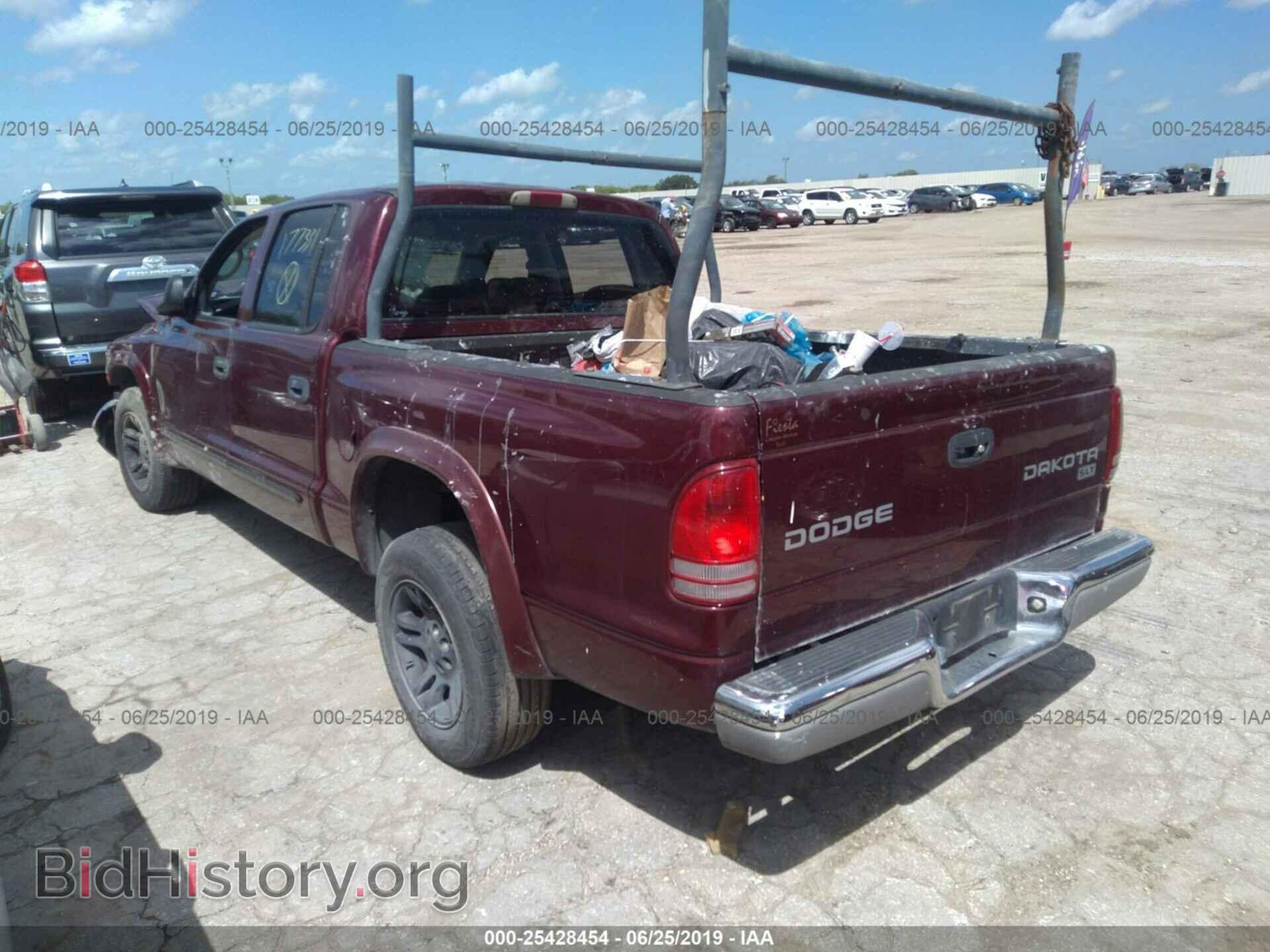 2003 DODGE DAKOTA - VIN: 1D7HL48X43S177331 - Фото 3