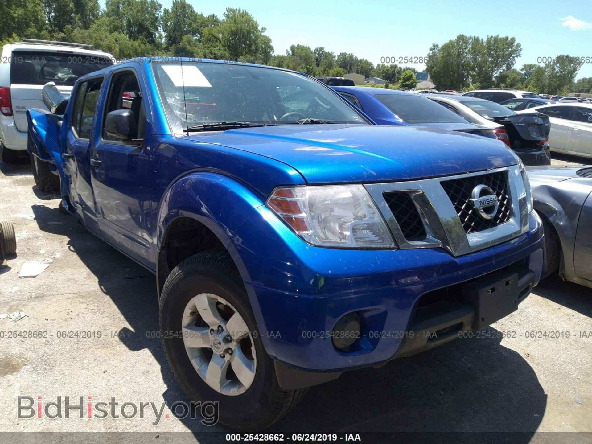 Photo 1N6AD0EV9CC405030 - NISSAN FRONTIER 2012