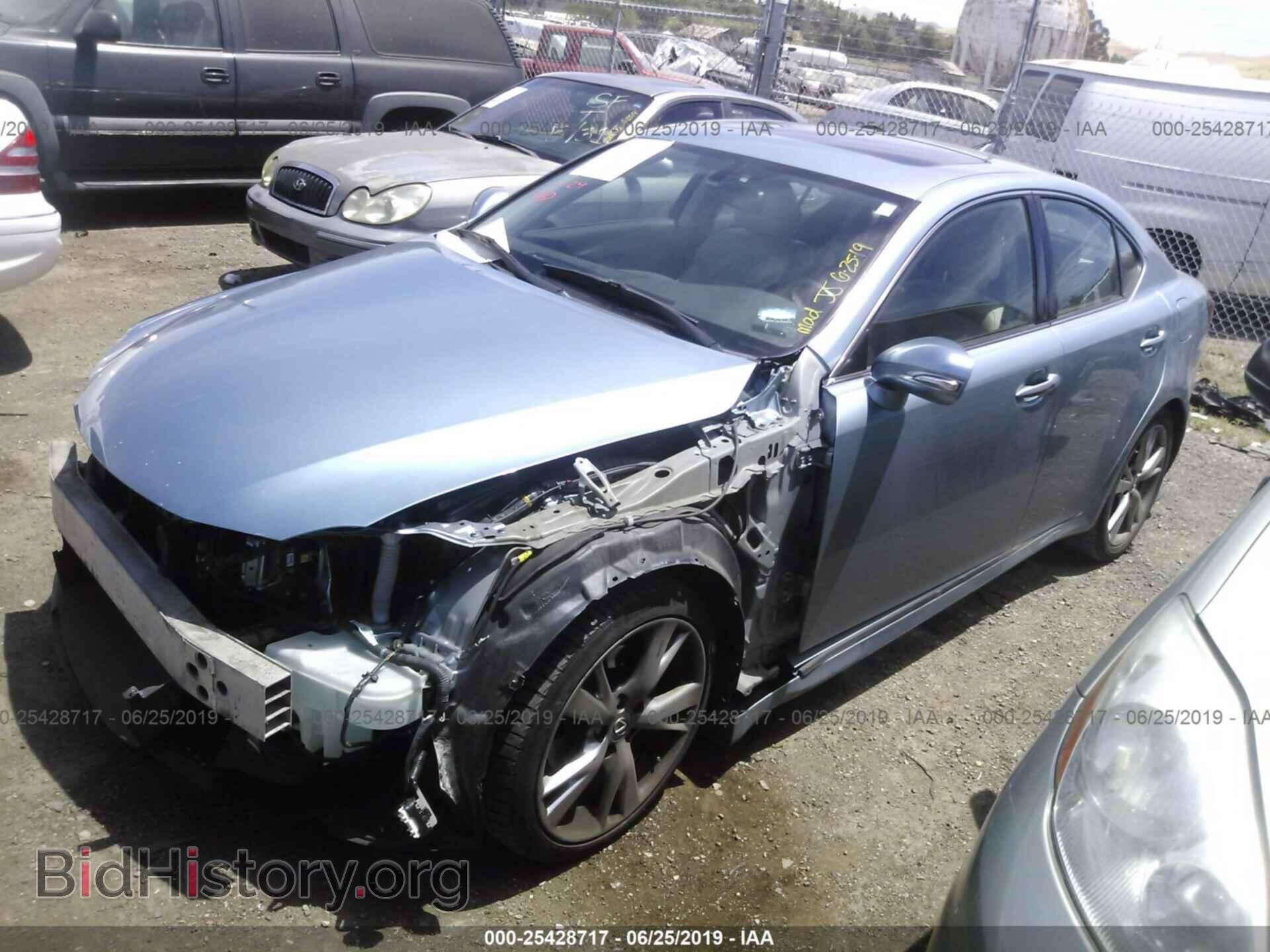 2009 LEXUS IS - VIN: JTHBK262792092960 - Фото 2
